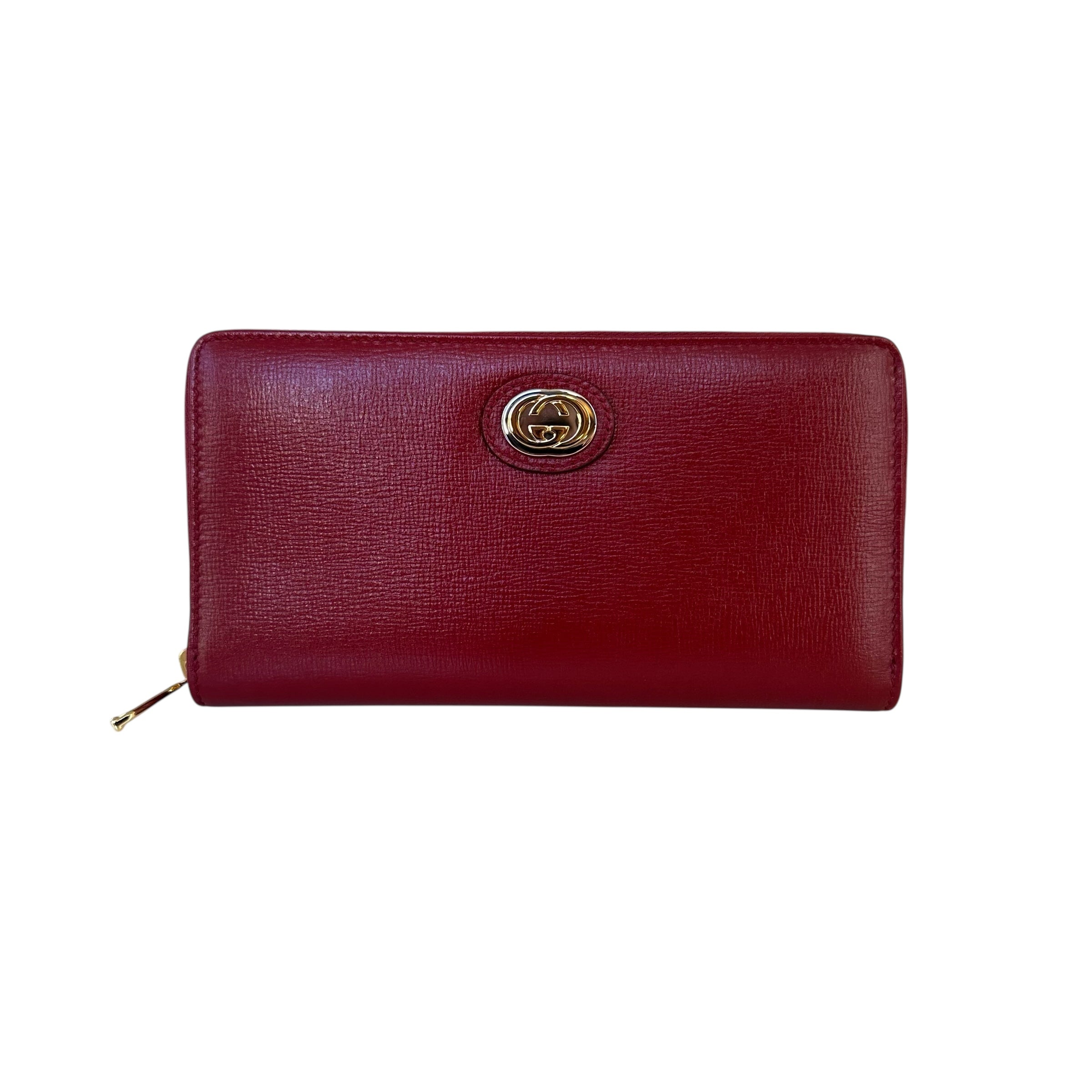Gucci portafoglio lungo Interlocking