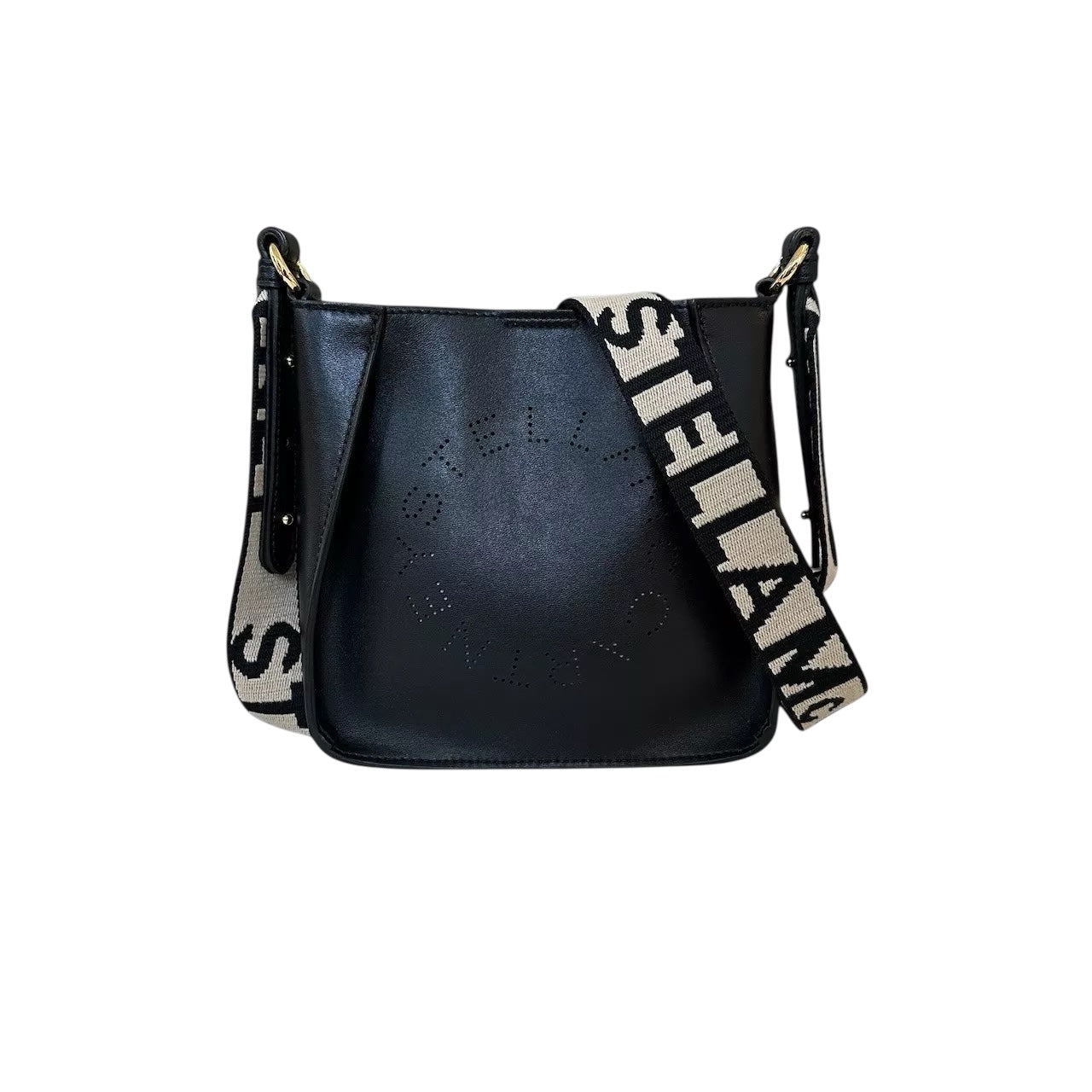 Stella McCartney micro borsa a tracolla con logo Stella