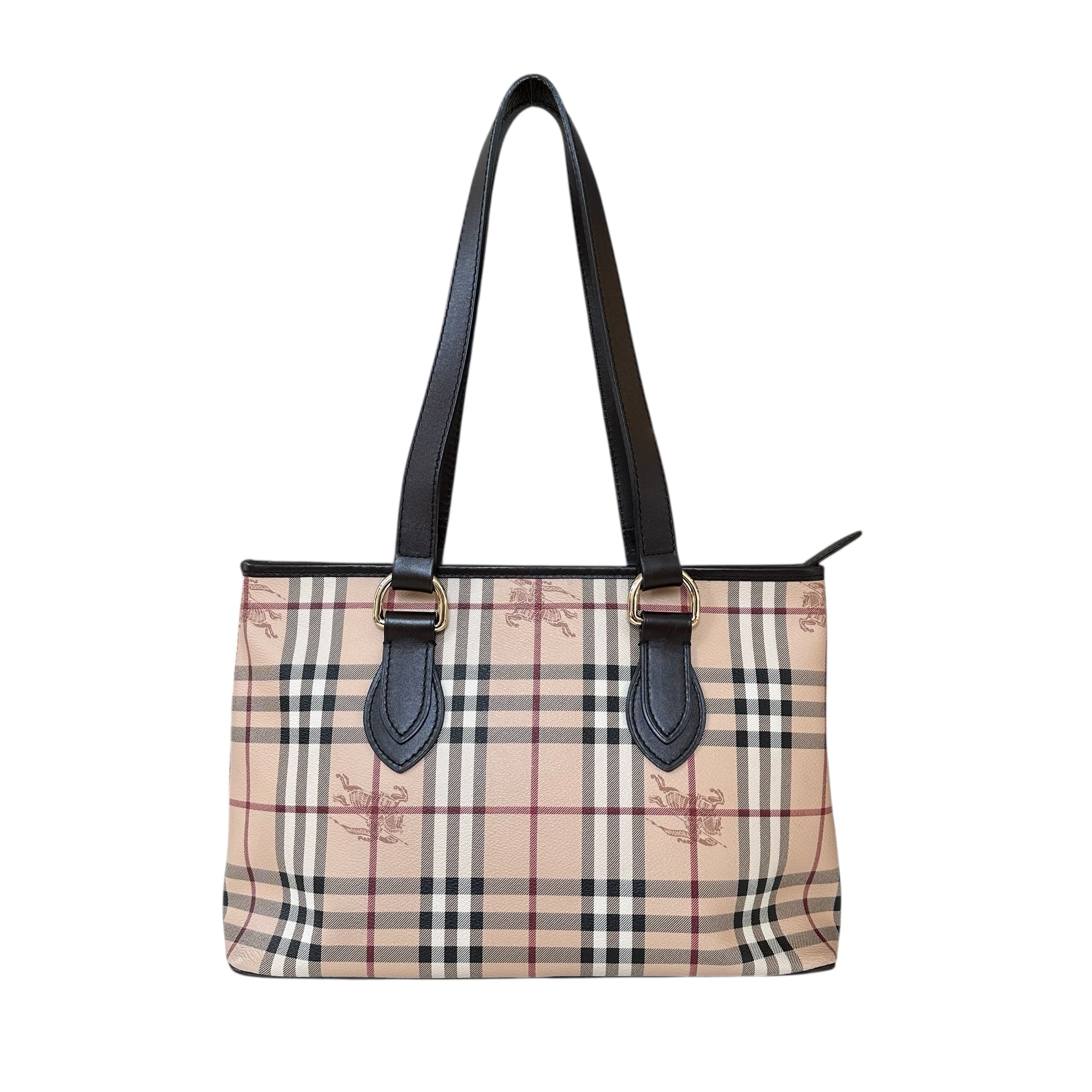 Burberry shopper in tela Check vintage