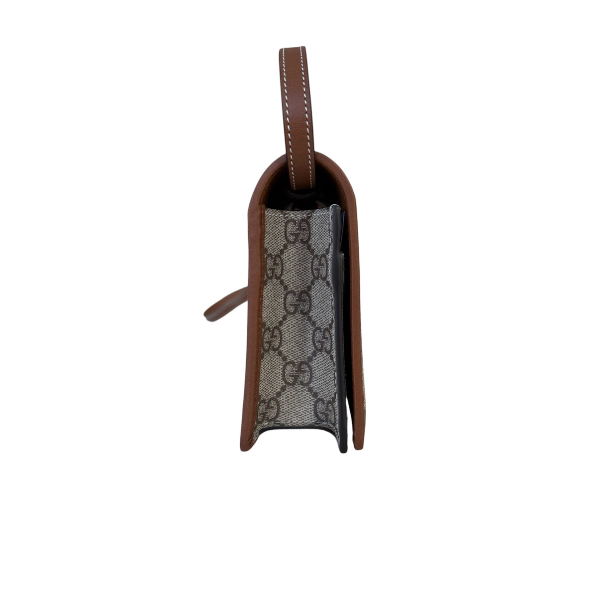 Gucci portafoglio GG Emblem con tracolla