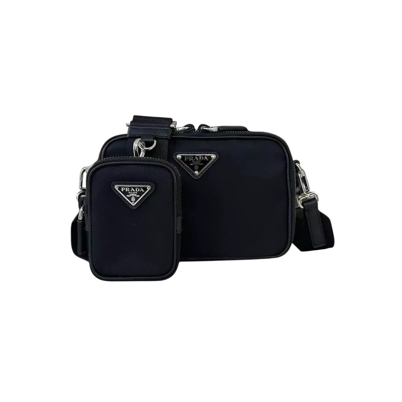 Prada borsa Brique in Re-Nylon