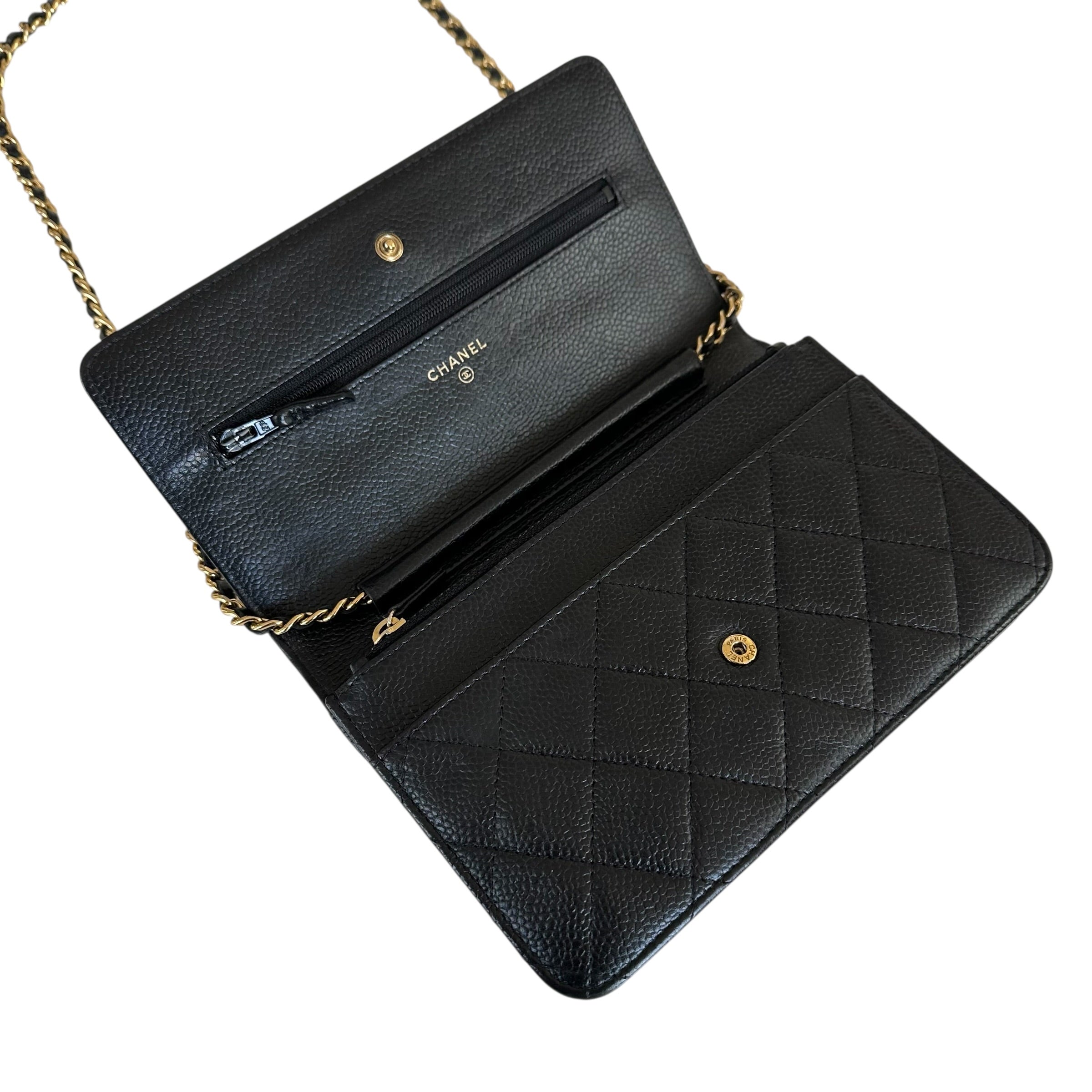 Chanel portafoglio con catena classico