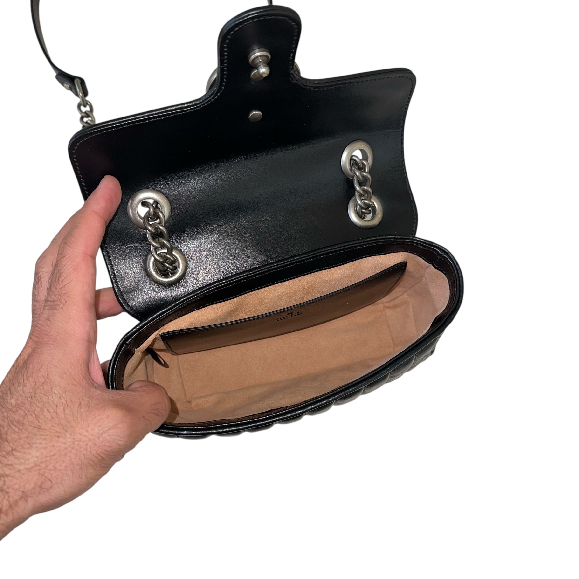 Gucci mini borsa a spalla GG Marmont