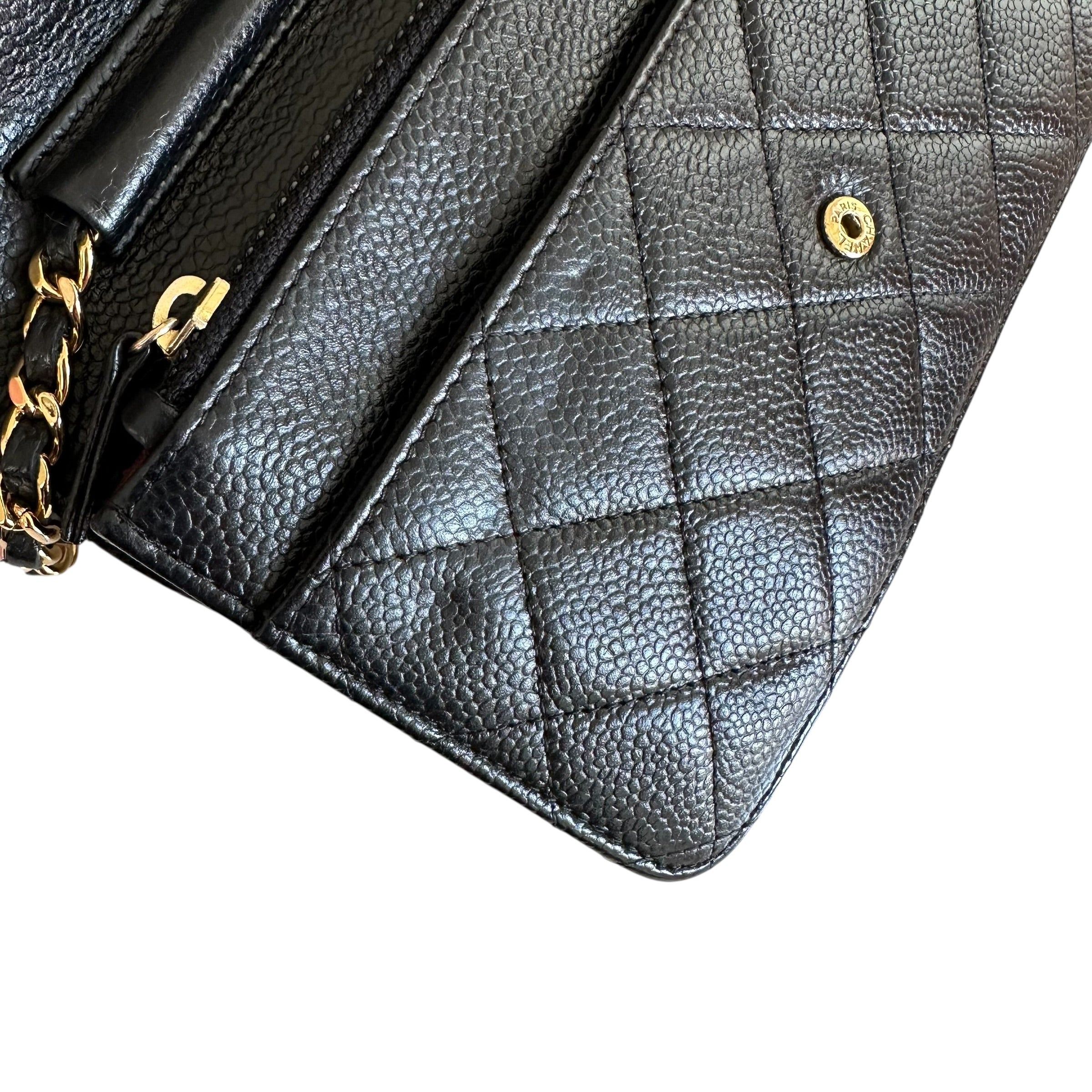 Chanel portafoglio con catena classico