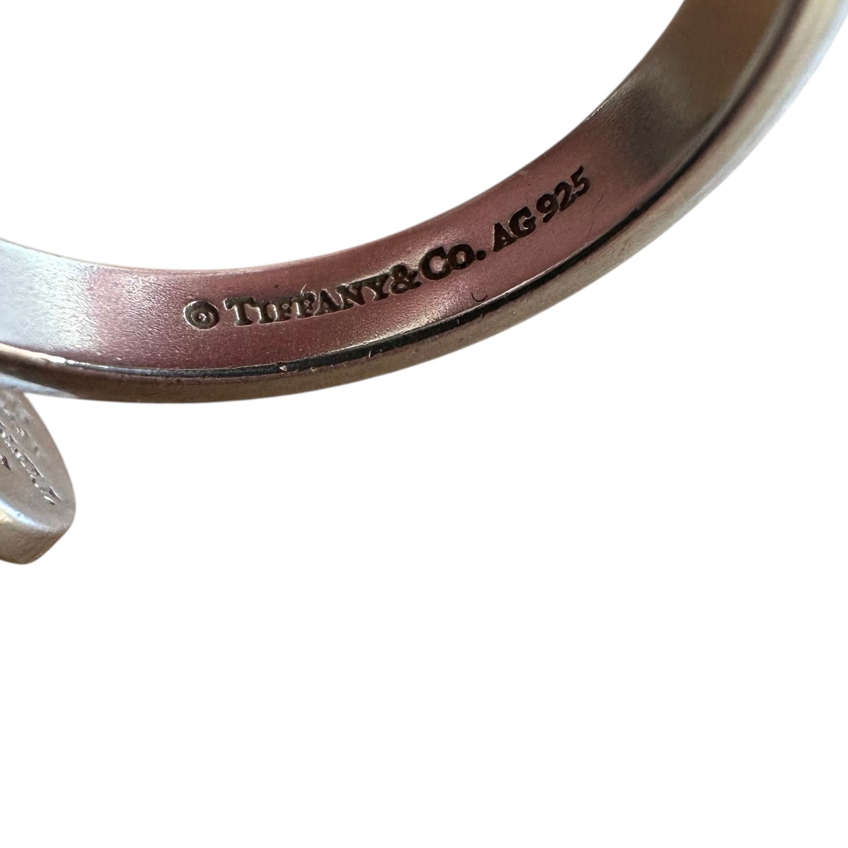 Tiffany & Co Anello Double Heart tag