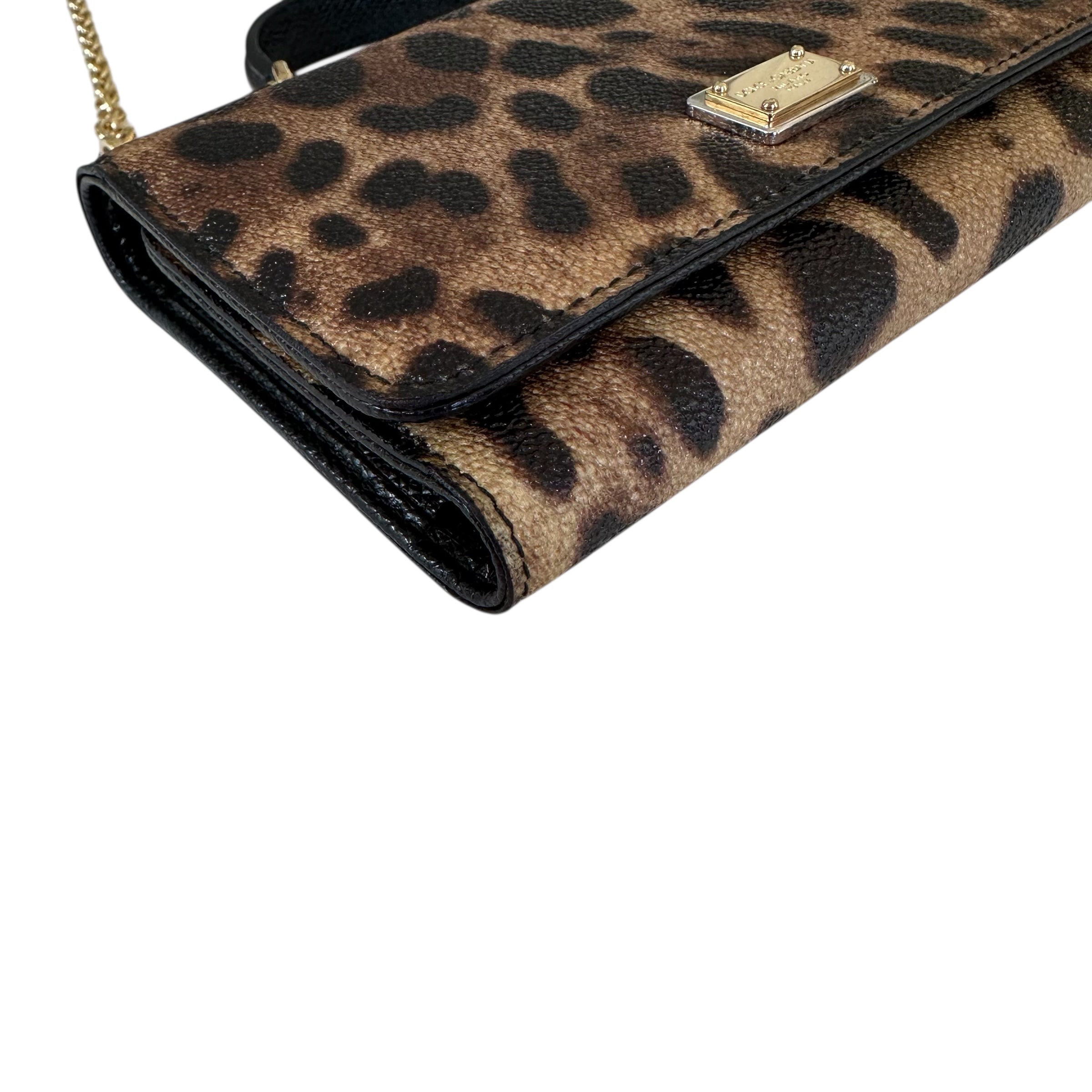 Dolce & Gabbana portafoglio con catena Sicily