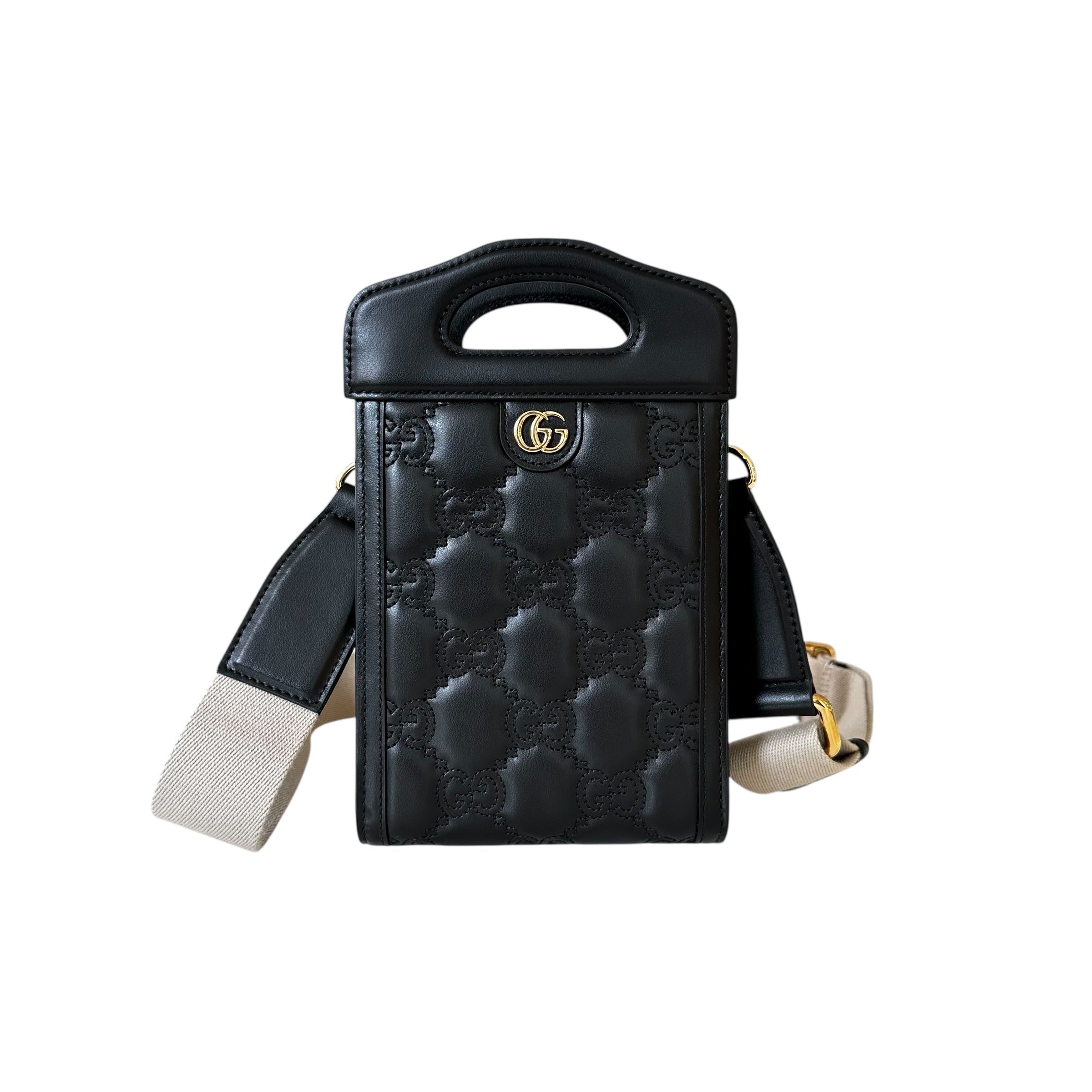 Gucci mini borsa in pelle matelassé