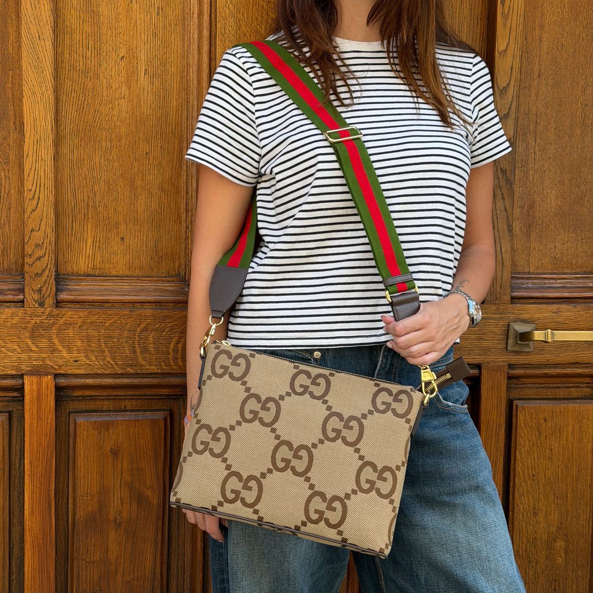 Gucci clutch GG Jumbo