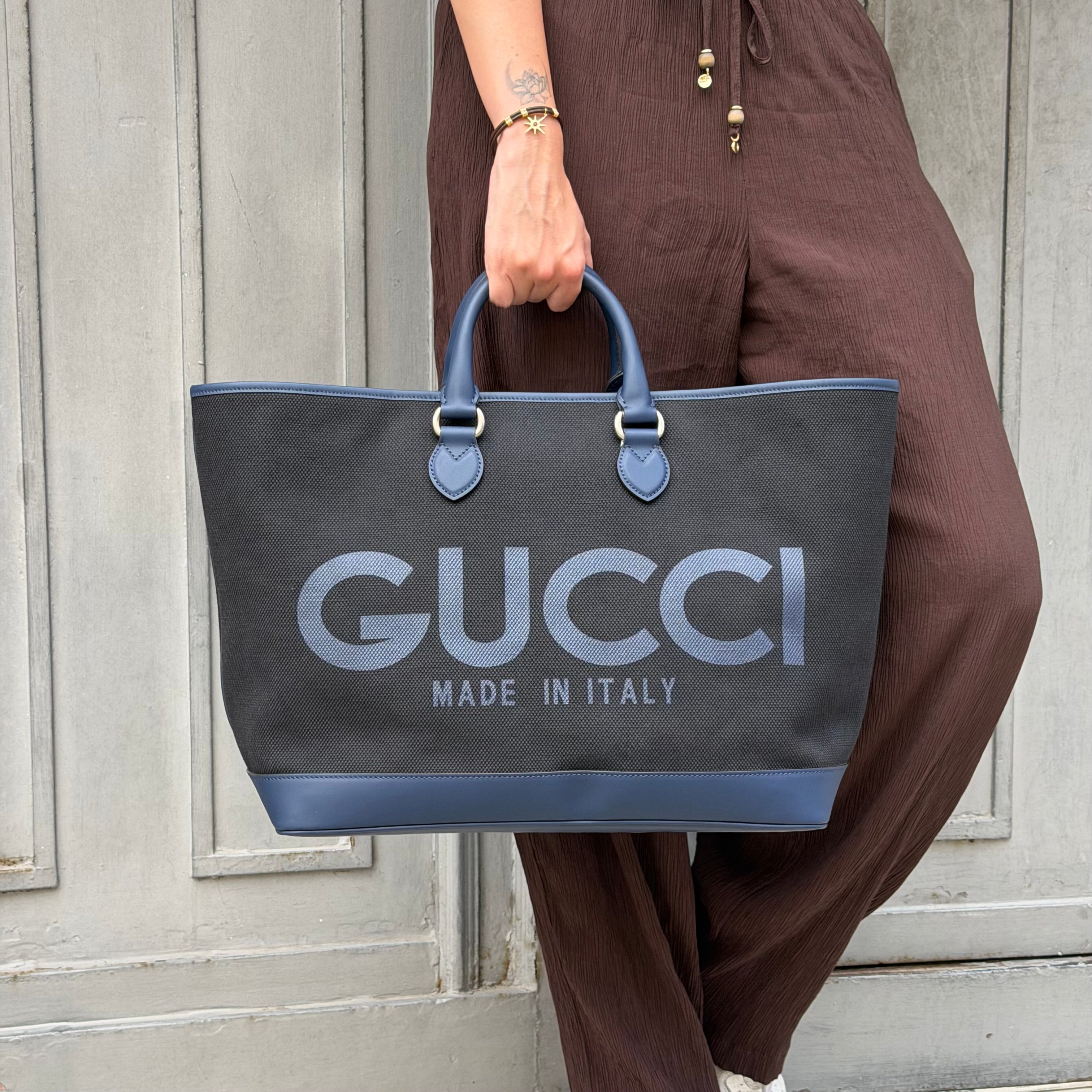 Gucci borsa shopping reversibile