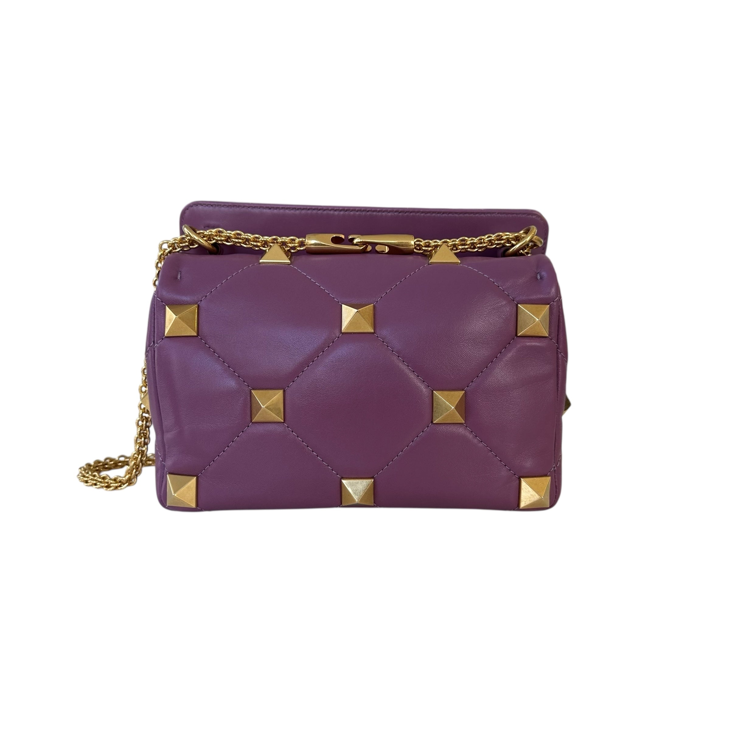 Valentino Garavani borsa media Roman Stud