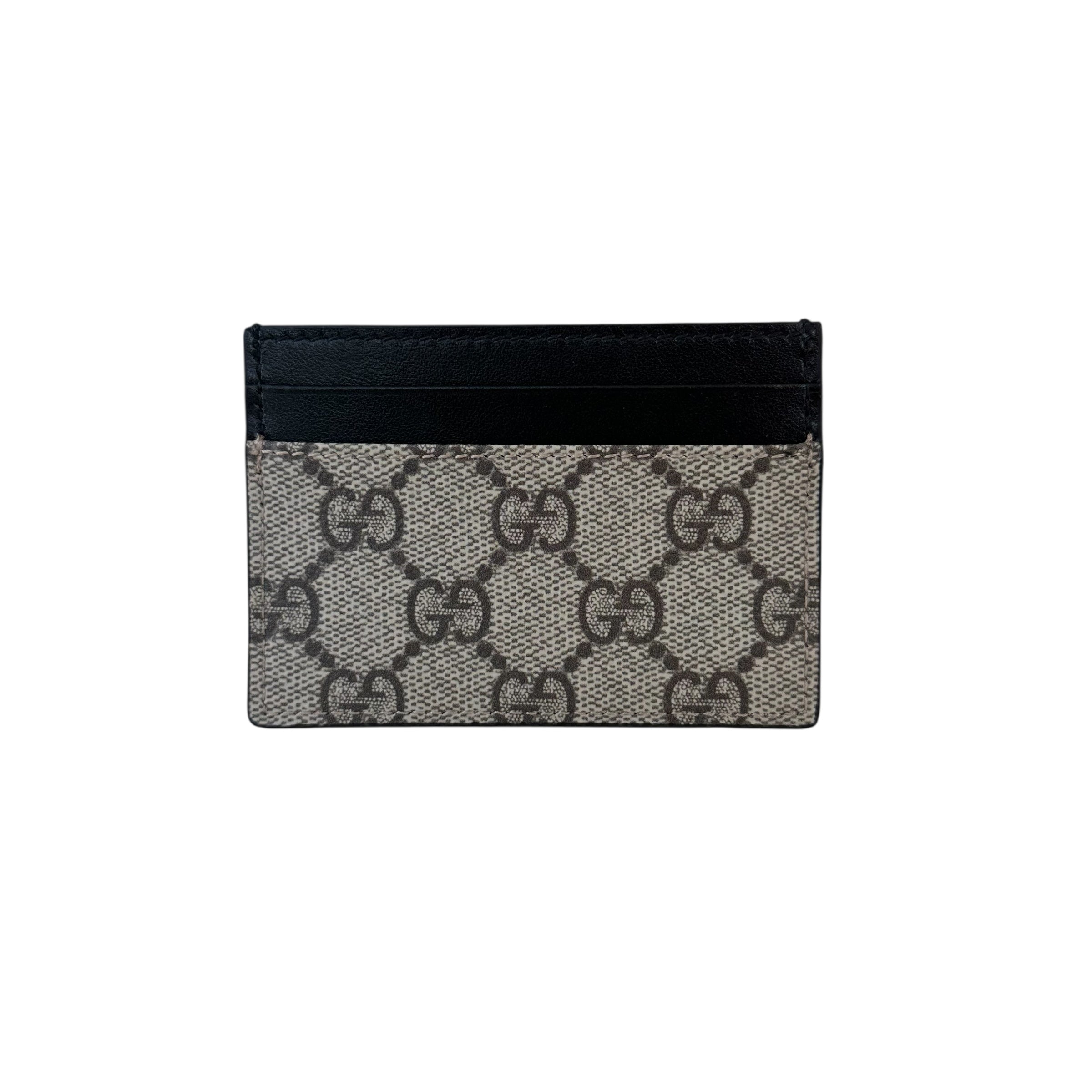 Gucci porta carte in tela GG Supreme