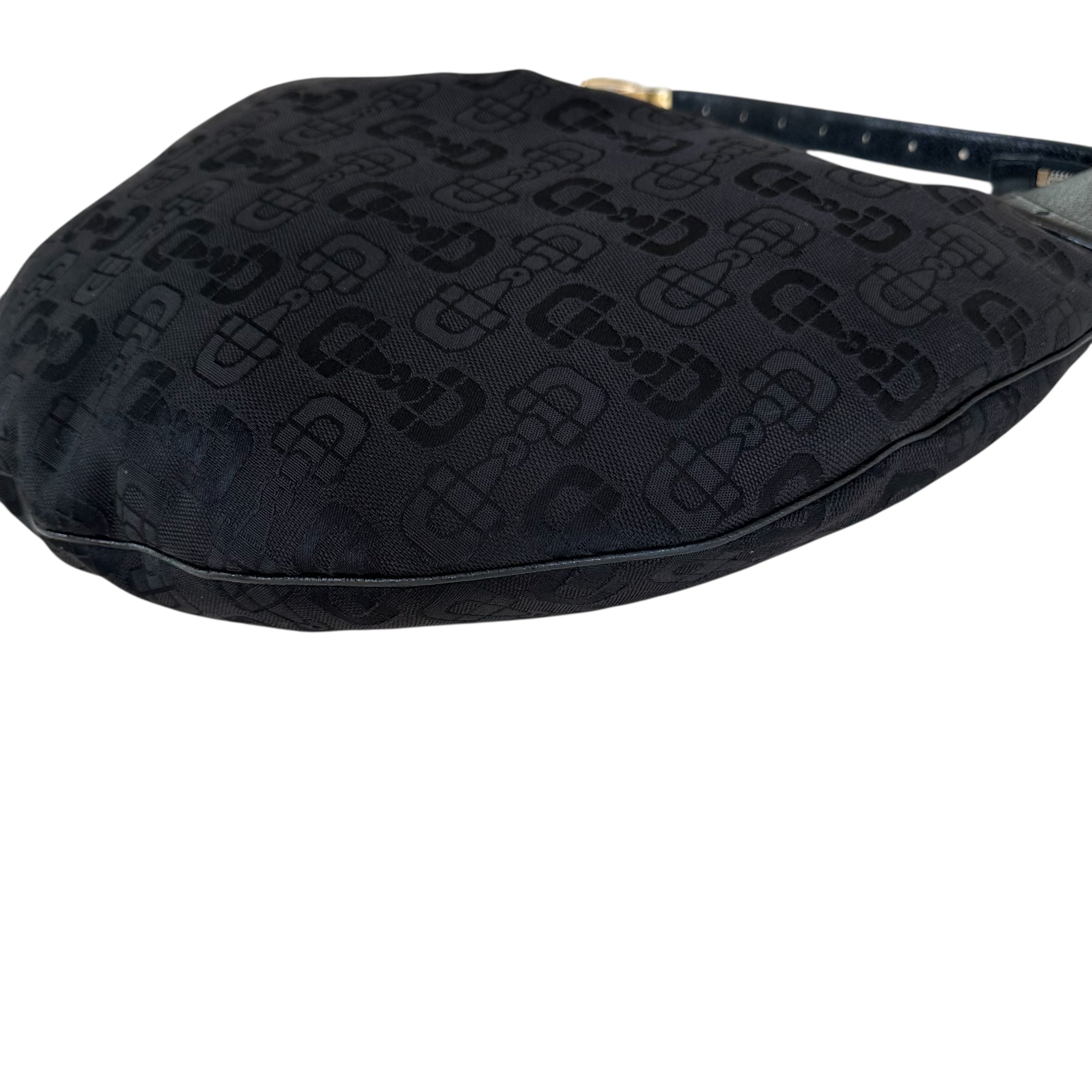 Gucci borsa hobo in tela Horsebit