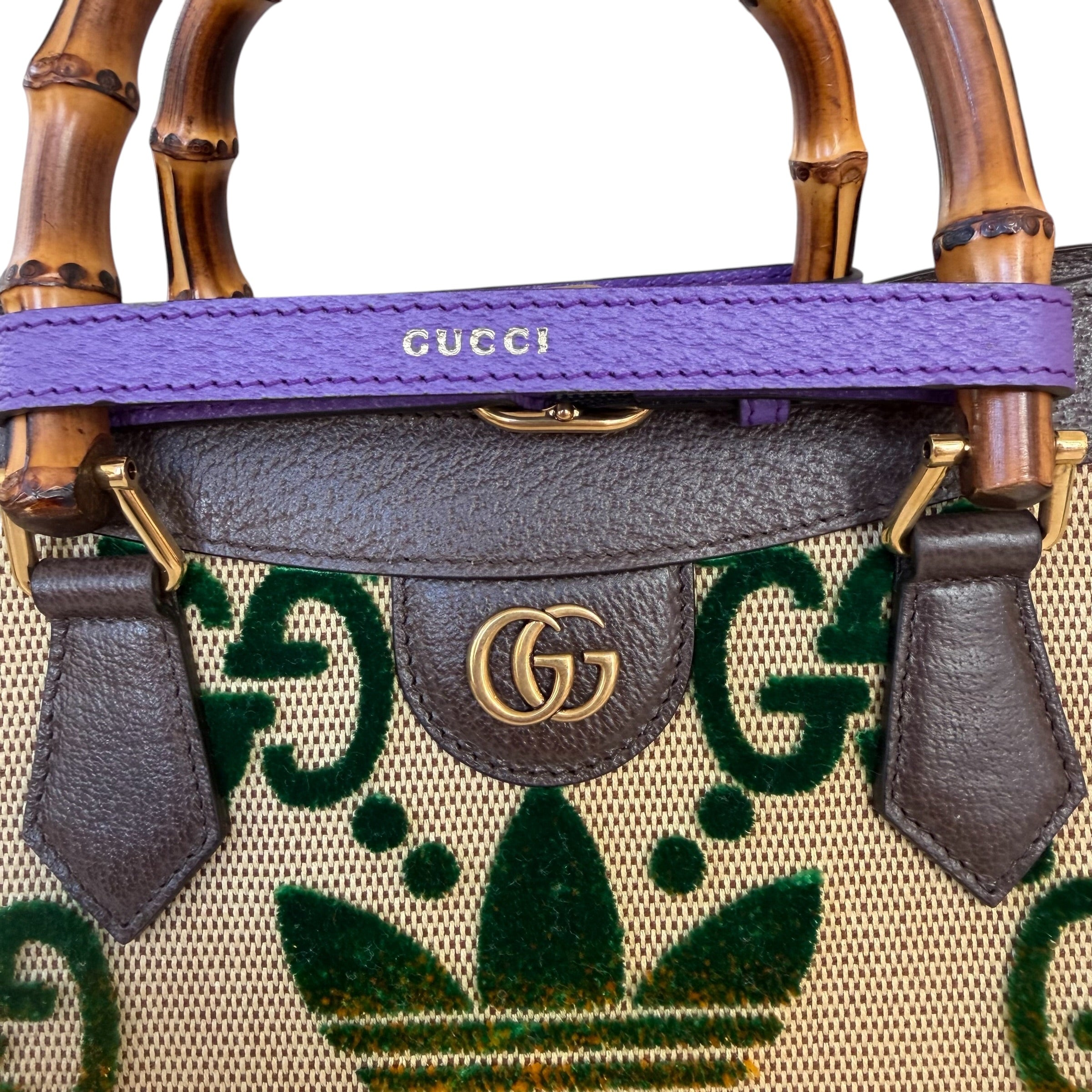 Gucci x Adidas borsa shopping Diana