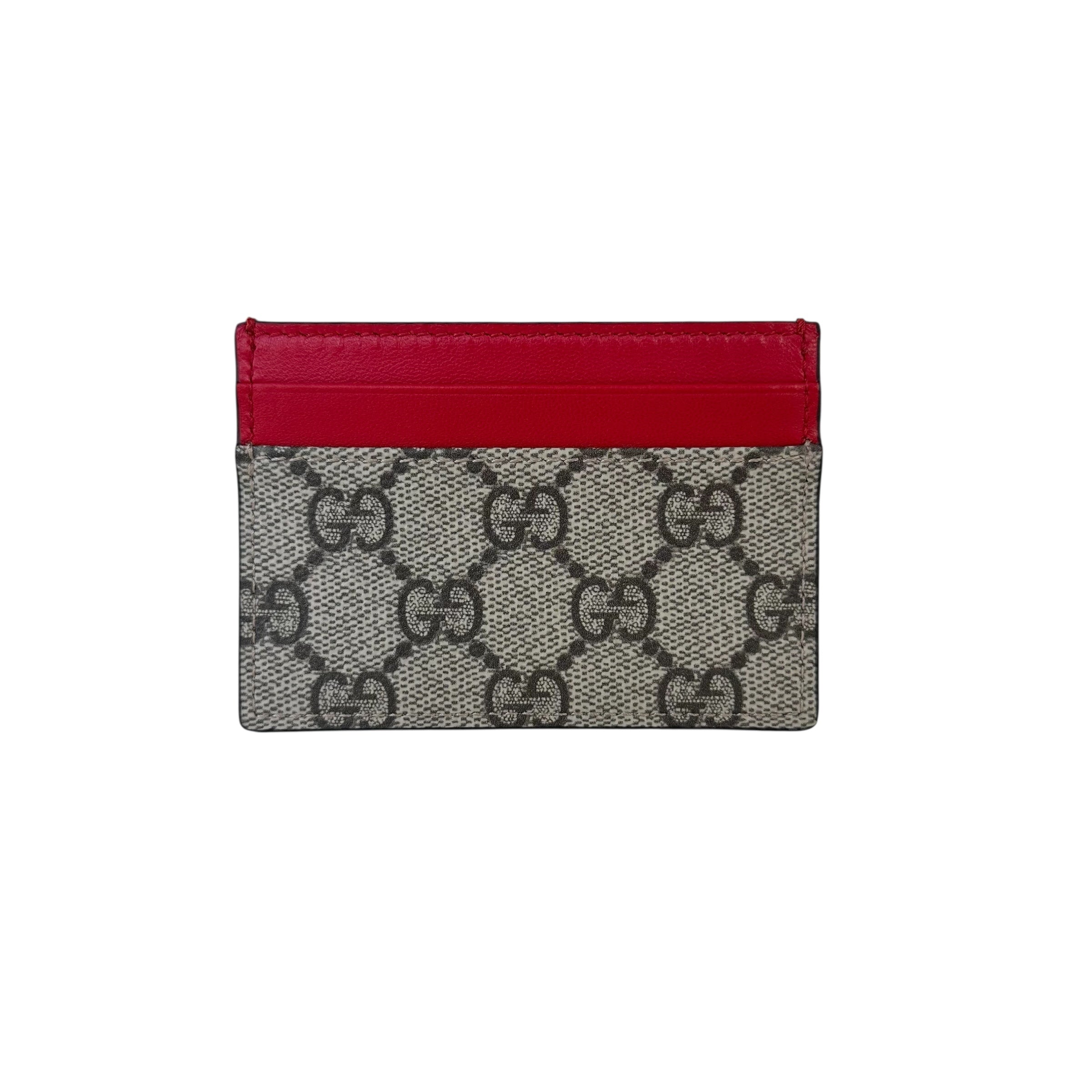Gucci porta carte in tela GG Supreme