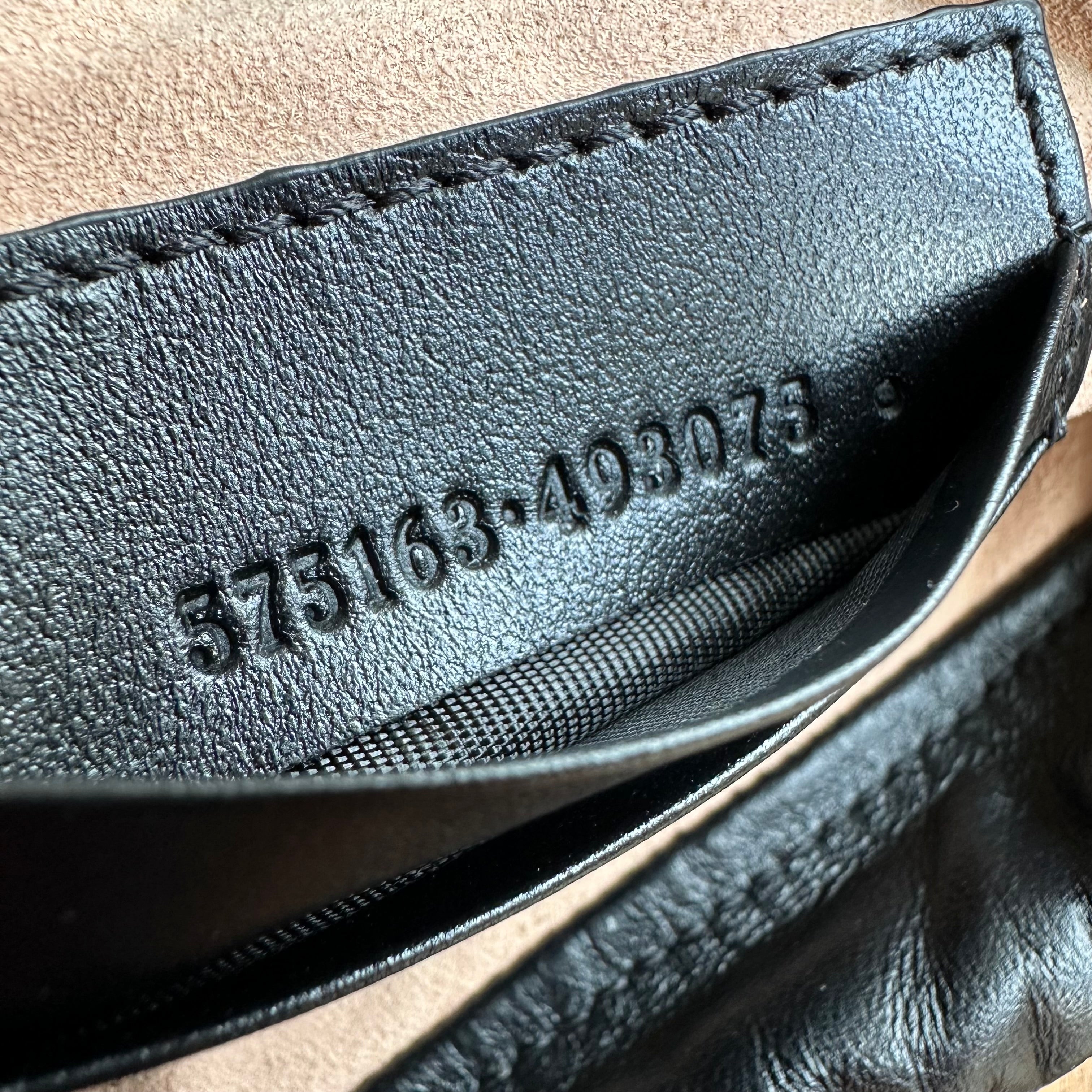 Gucci mini borsa a secchiello GG Marmont