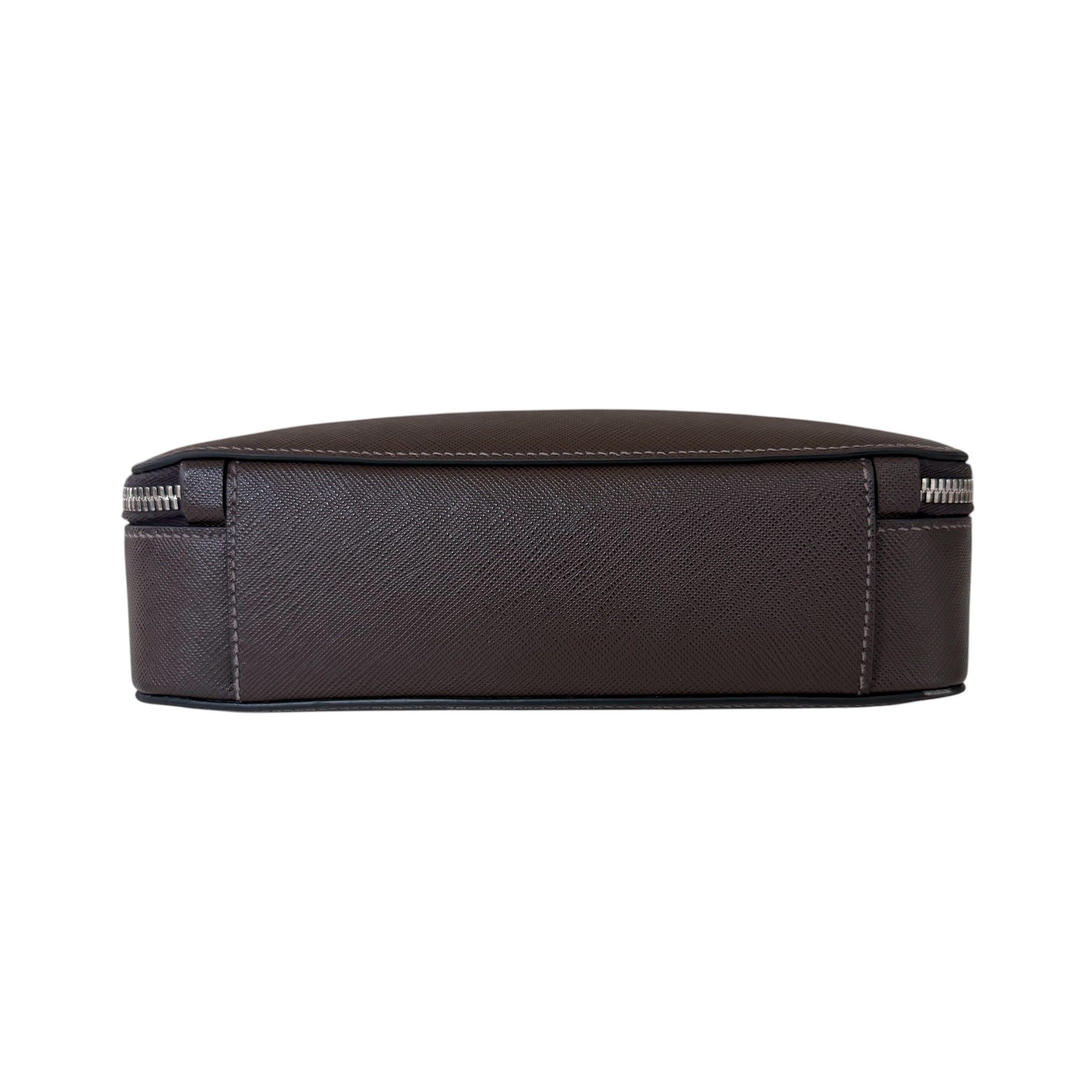 Prada borsa Brique media in pelle Saffiano