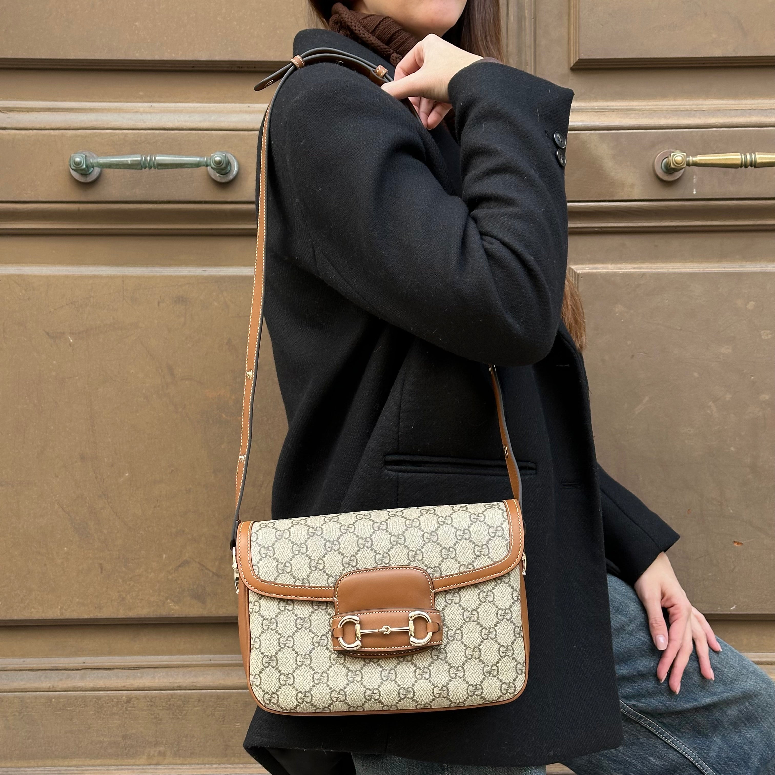 Gucci borsa Horsebit 1955 soft