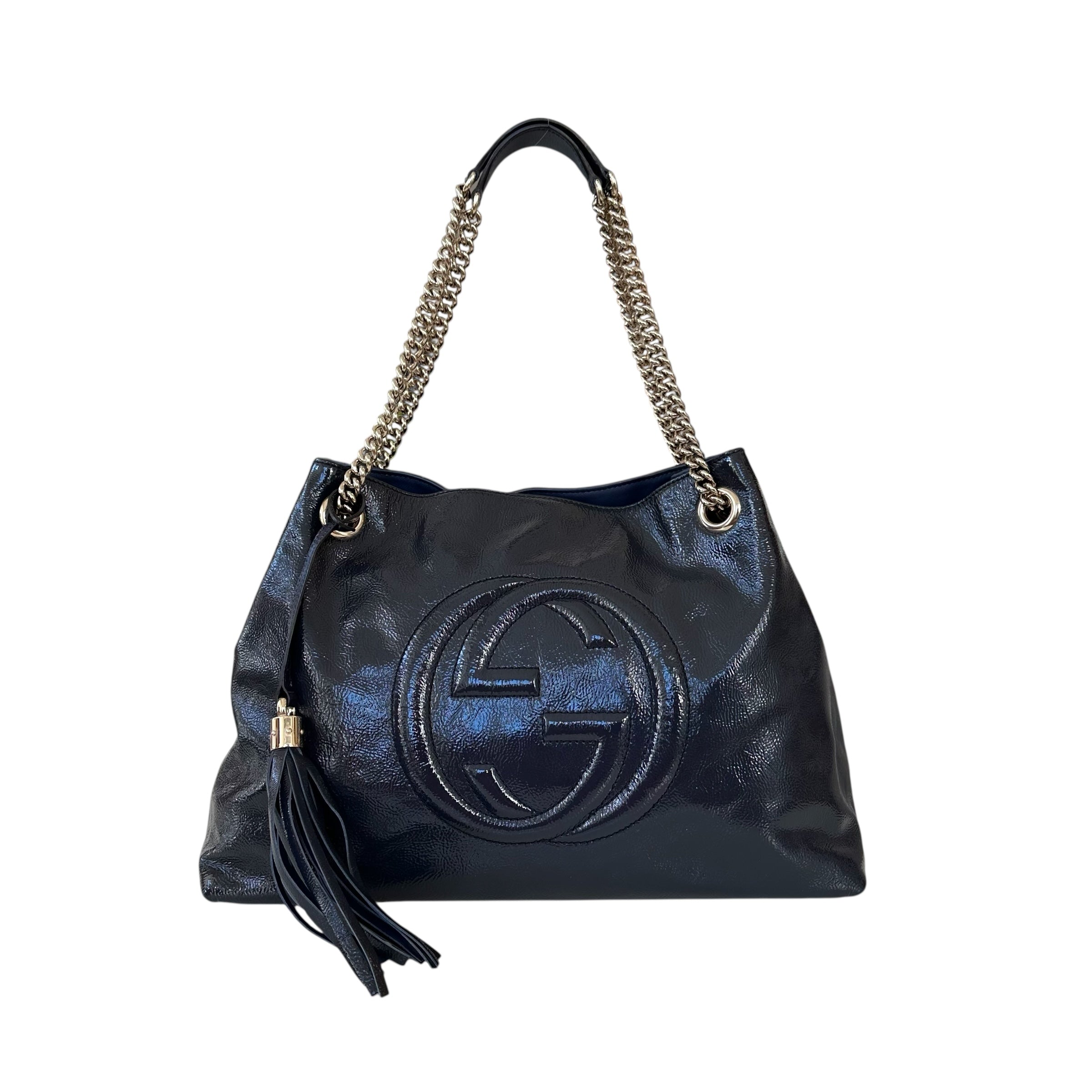 Gucci borsa a spalla Soho bicolor