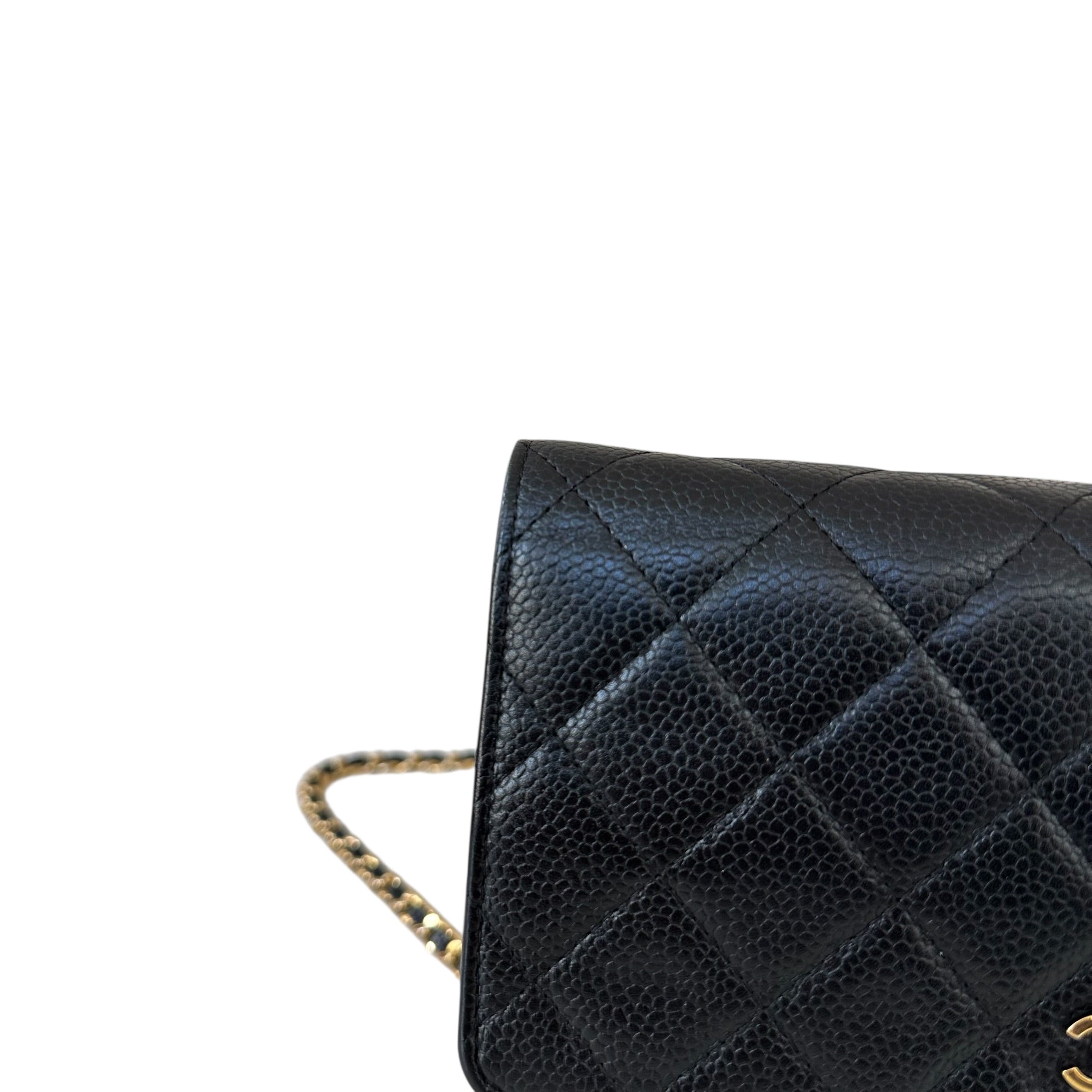 Chanel portafoglio con catena classico