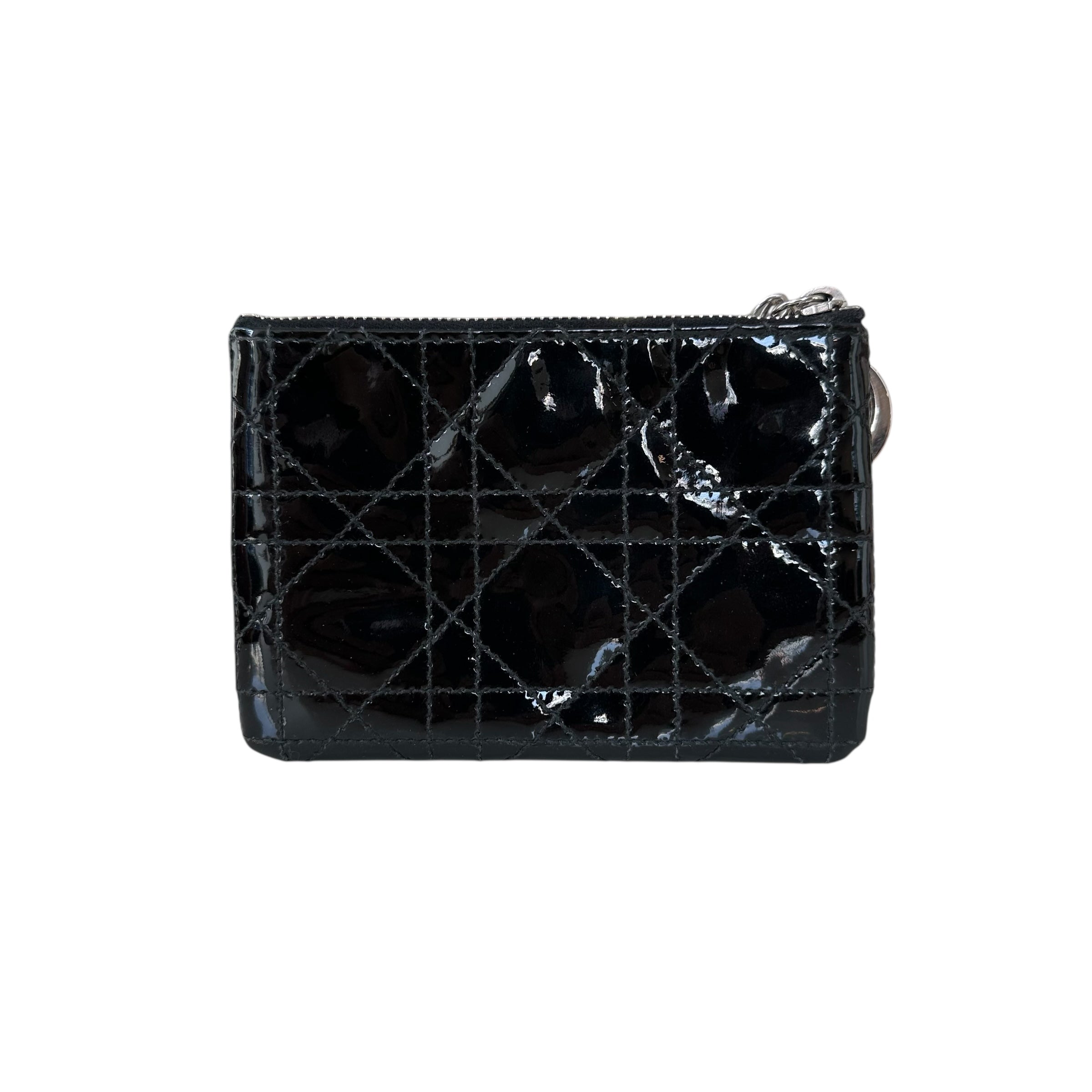 Dior porta monete in pelle Cannage