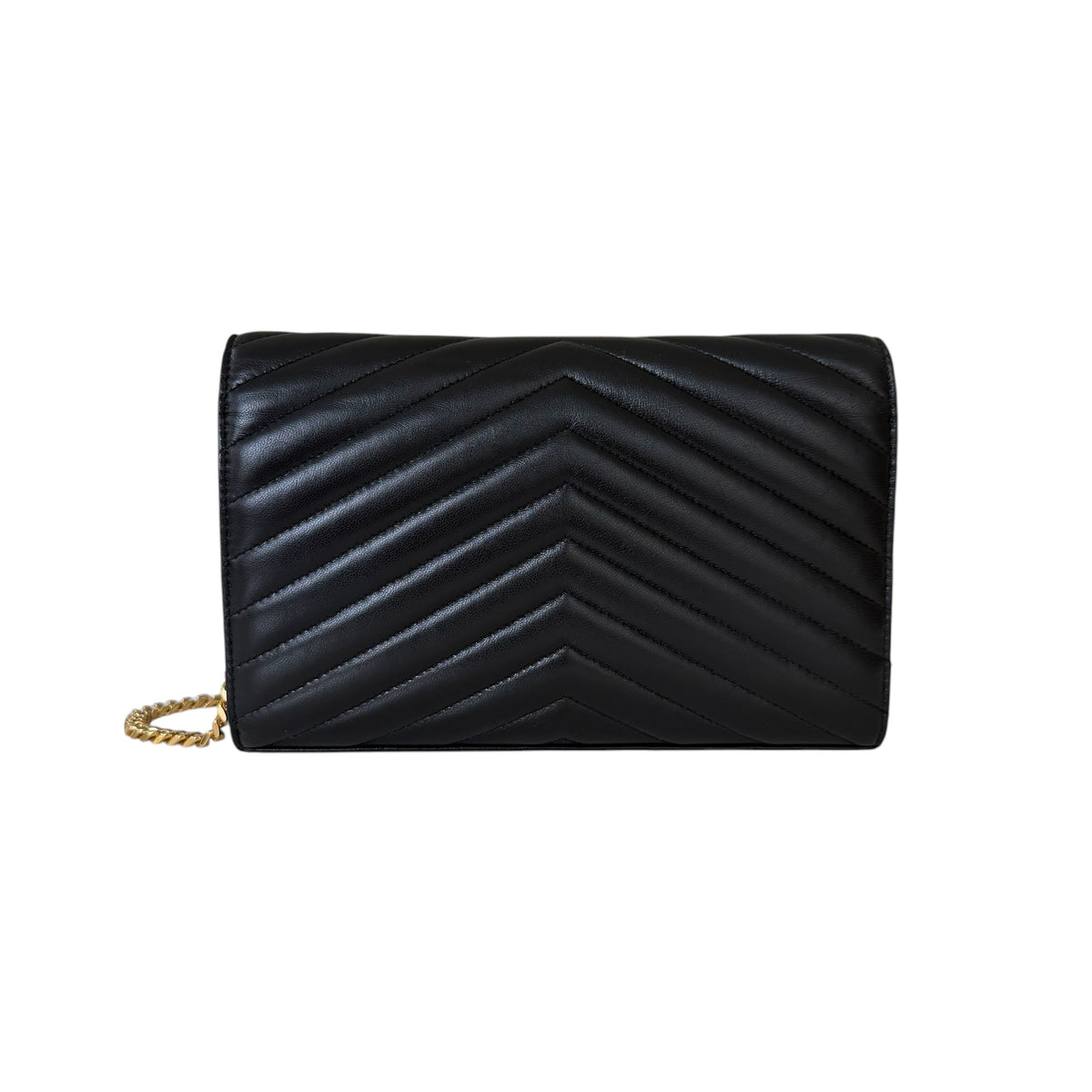 Saint Laurent pochette con catena Cassandre