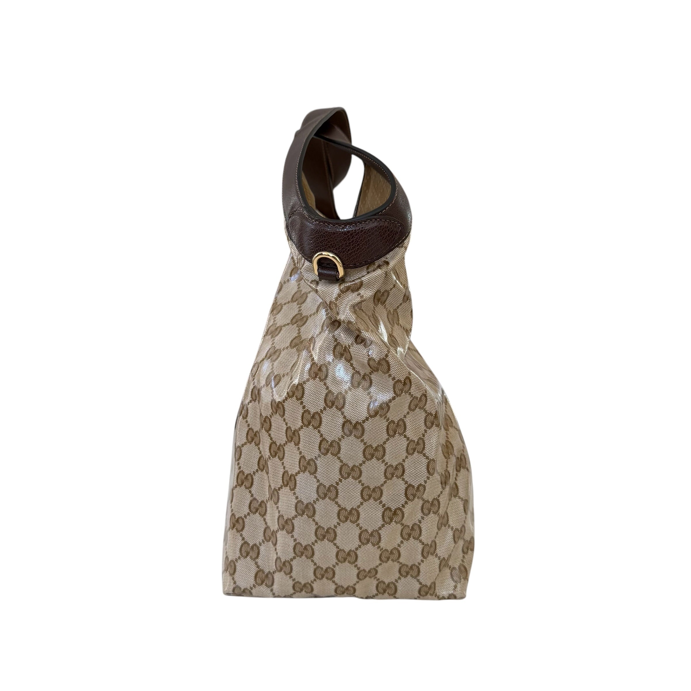 Gucci borsa shopping Giglio grande