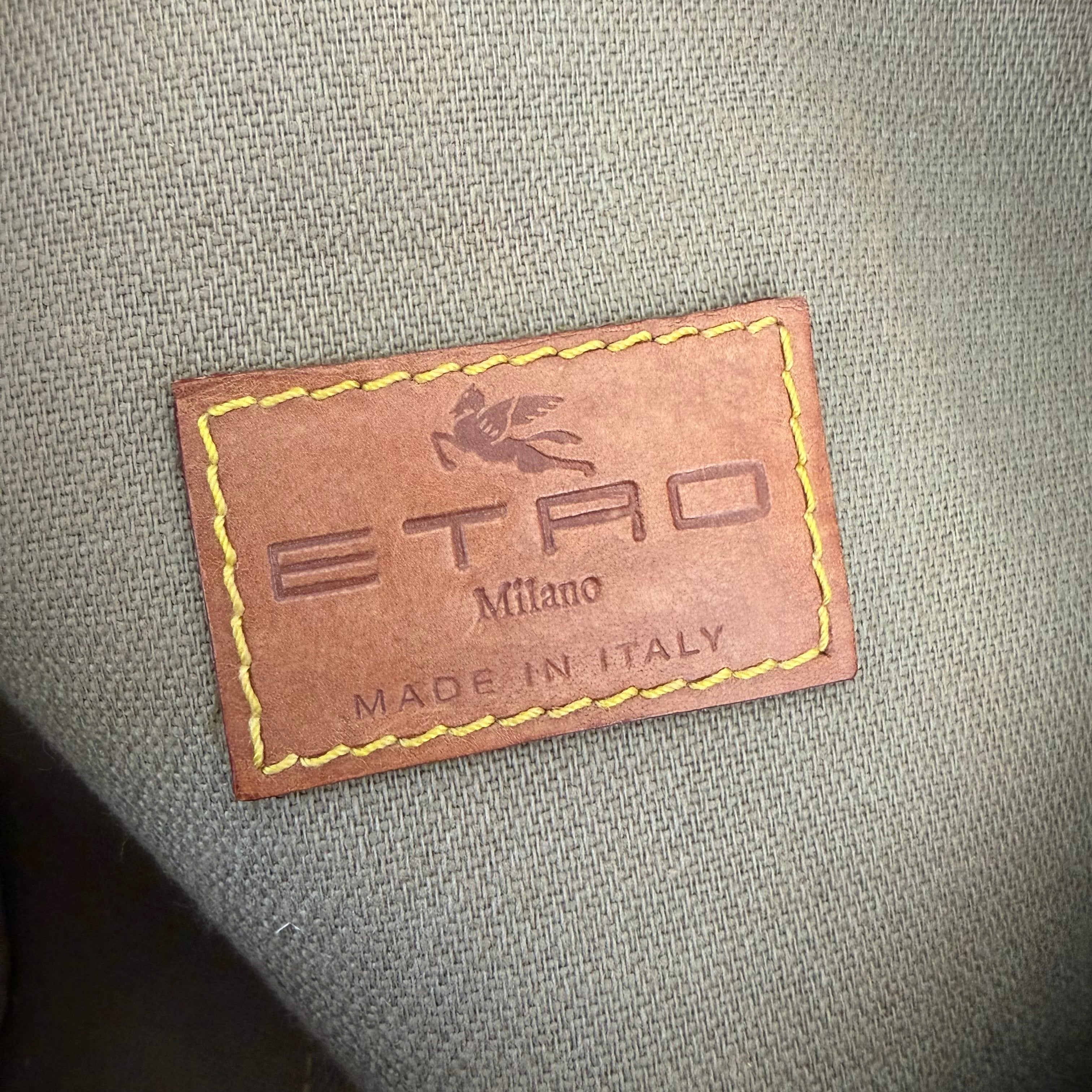 Etro borsa cilindrica vintage