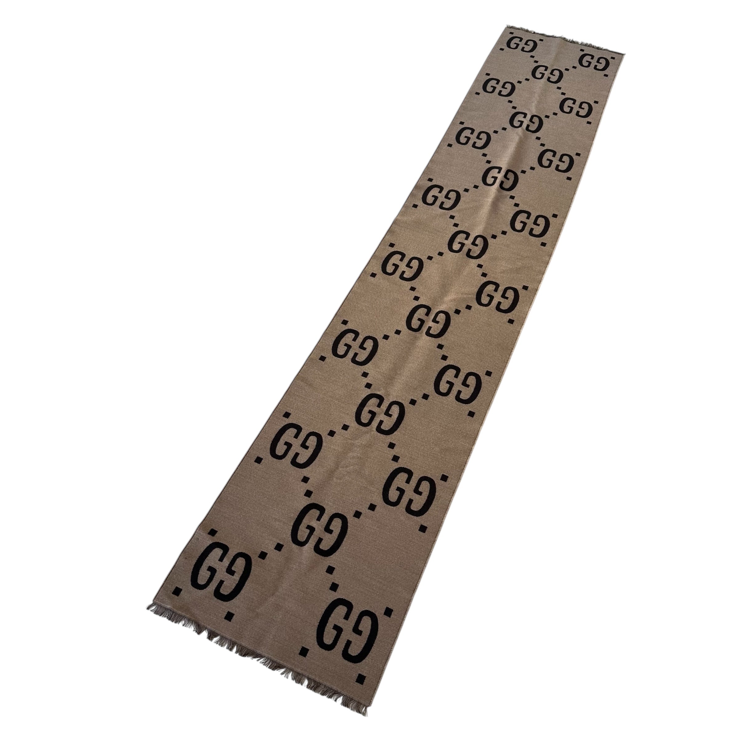 Gucci sciarpa con motivo GG Jaquard