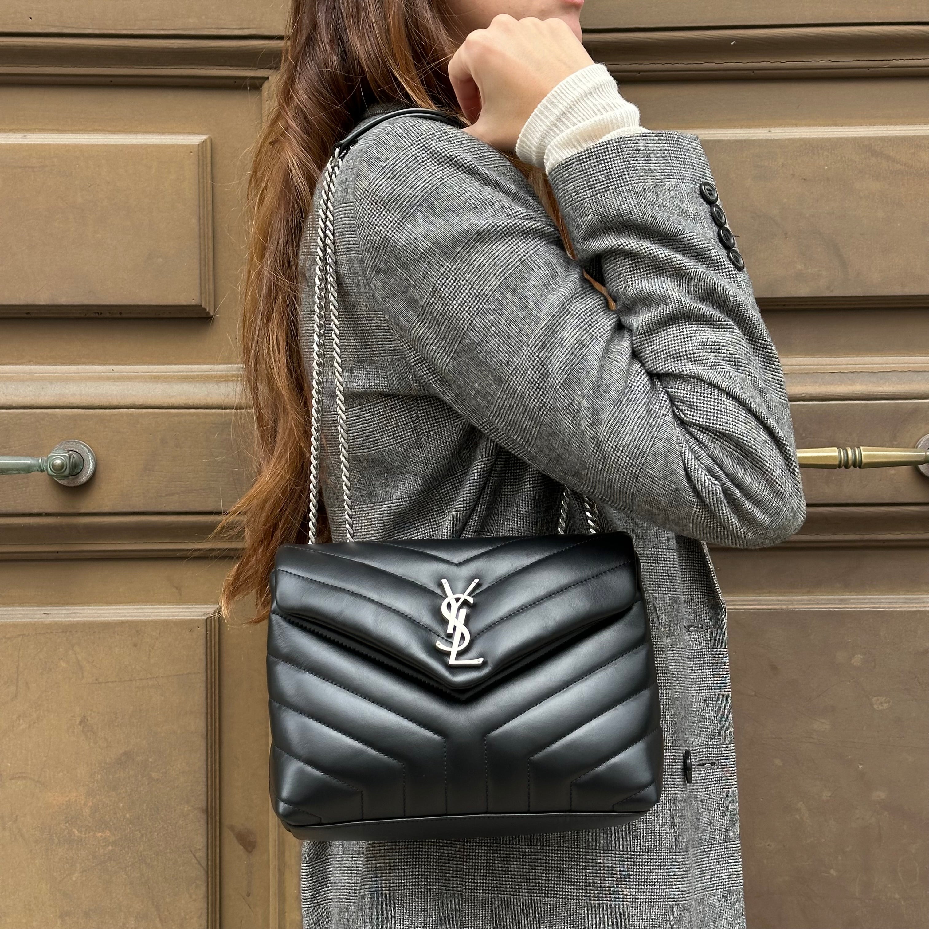 Saint Laurent borsa Loulou piccola
