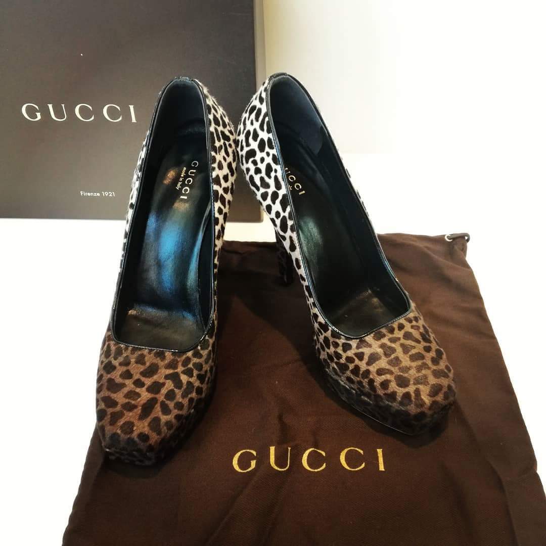 Dècolletè Gucci in cavallino tg 38 1/2