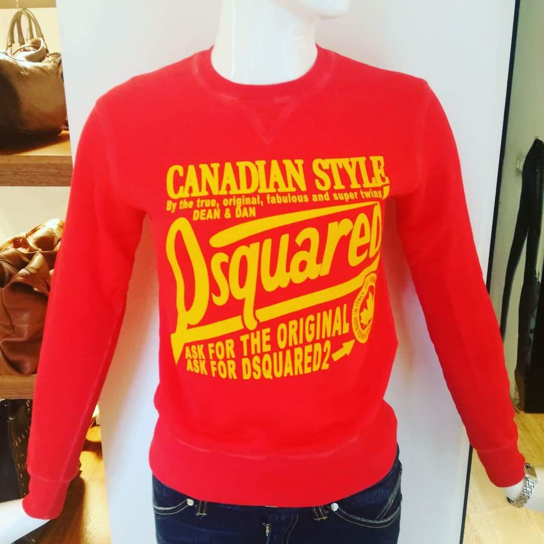 Felpa Dsquared2 tg. 12y (corrispondente ad una S donna).