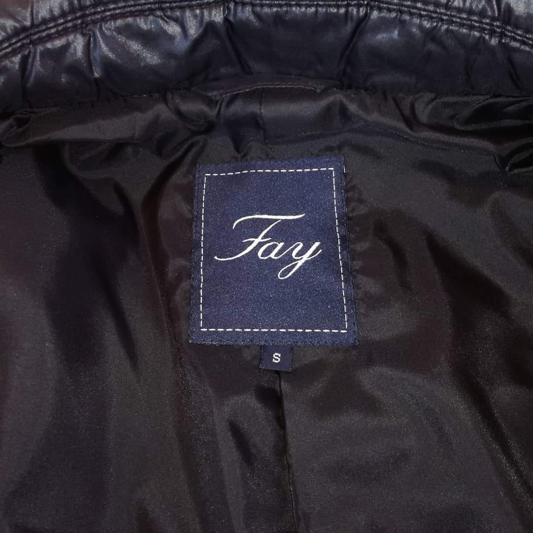 Piumino (ovattato) donna Fay 3/4 nero taglia S.