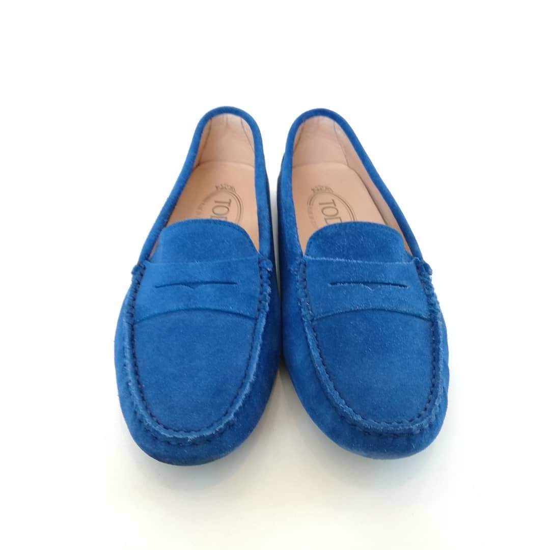 Mocassini Tod's donna in scamosciato