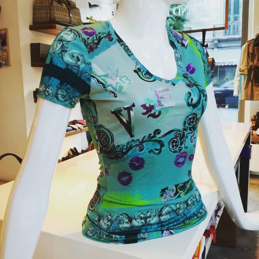 T-shirt donna Versace