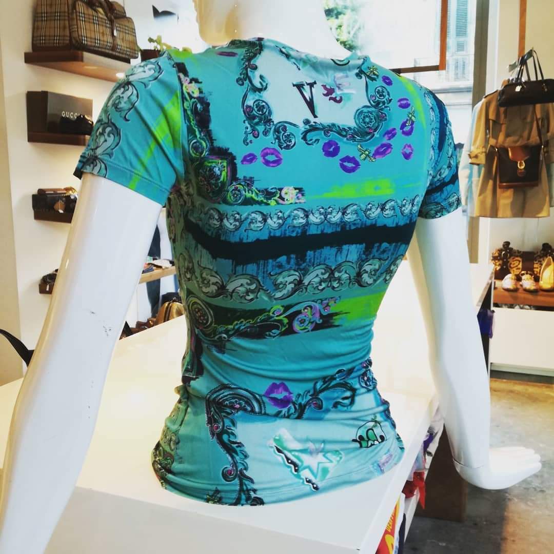 T-shirt donna Versace