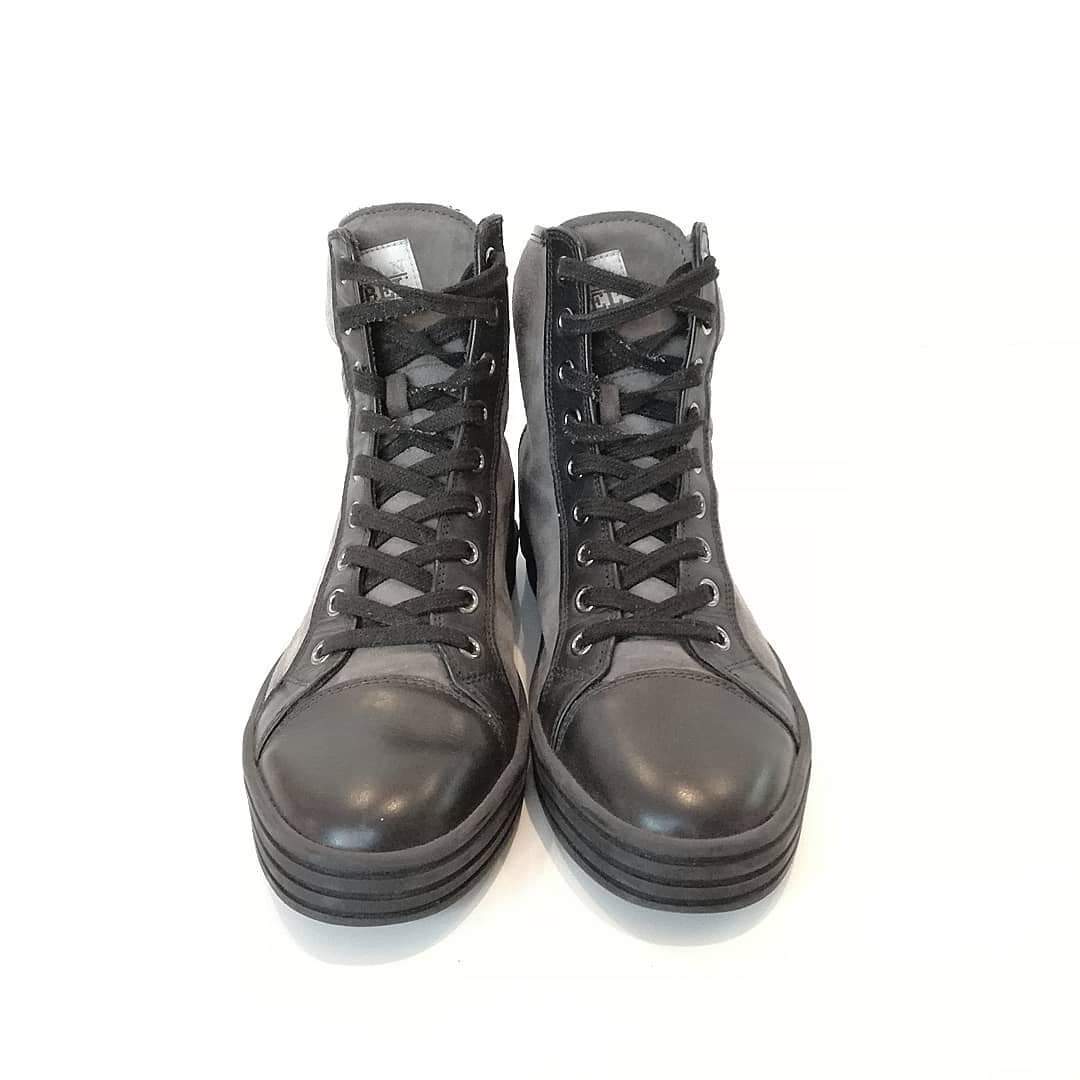 hogan Rebel in pelle e scamosciato