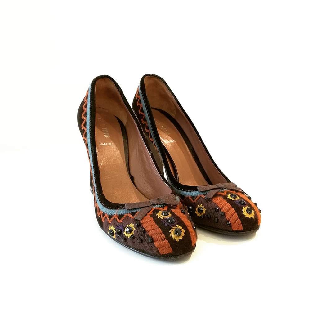 Décolleté Miu Miu in scamosciato