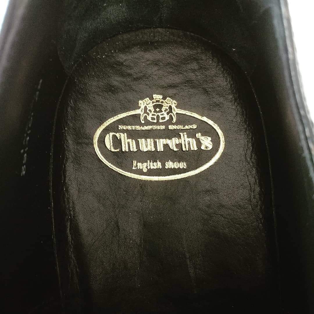 Scarpe donna Church's Indigo in pelle lucida