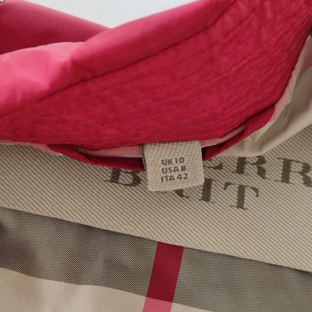 Trench corto Burberry Brit in nylon