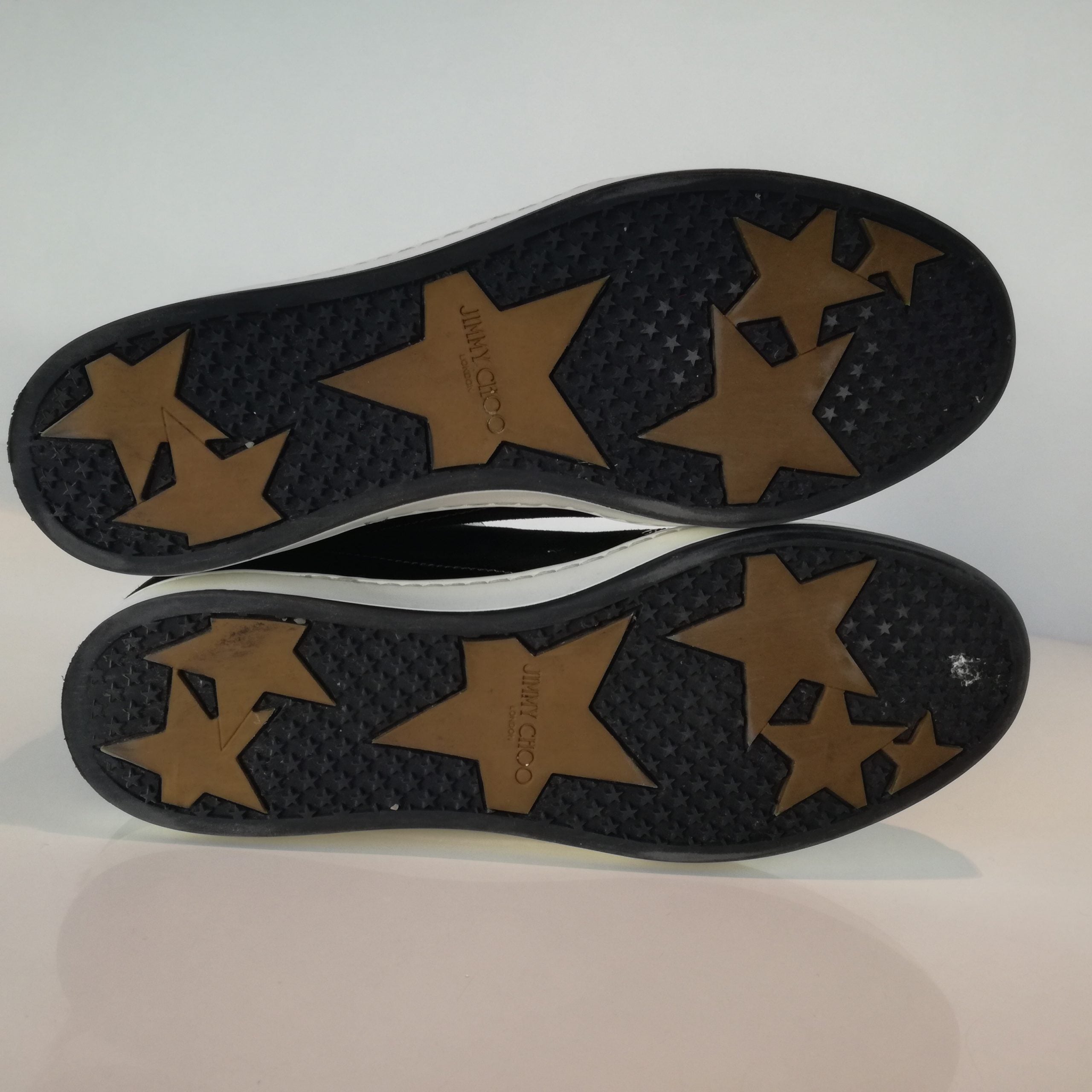 Sneakers Jimmy Choo mod. Tokio nere in scamosciato e vernice