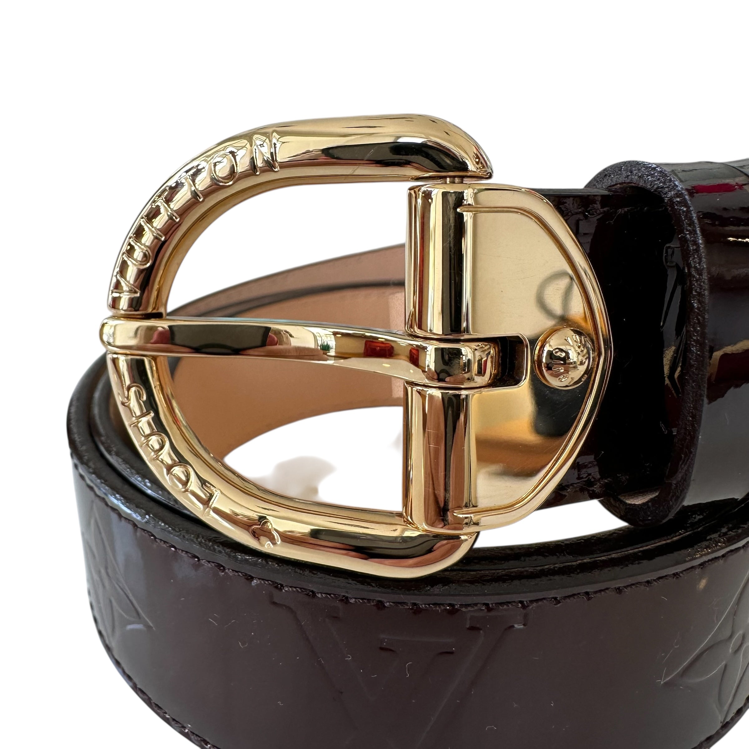 Louis Vuitton cintura monogram Vernis