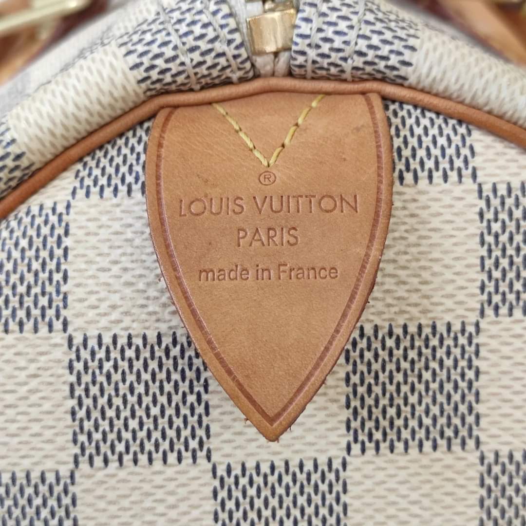 Bauletto LOUIS VUITTON Speedy 30 in tessuto monogram con lucchetto e  chiavi.