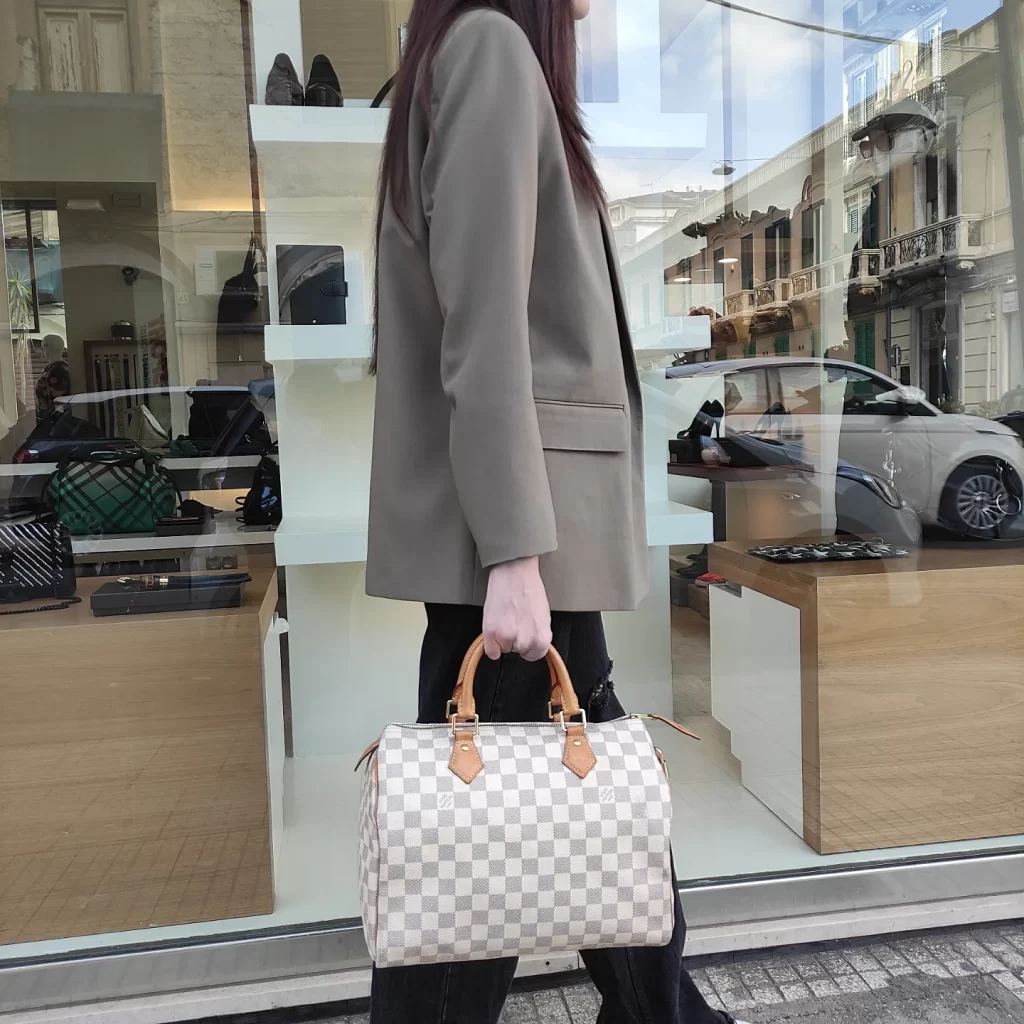 Louis Vuitton bauletto 30 monogram lucchetto + chiavi