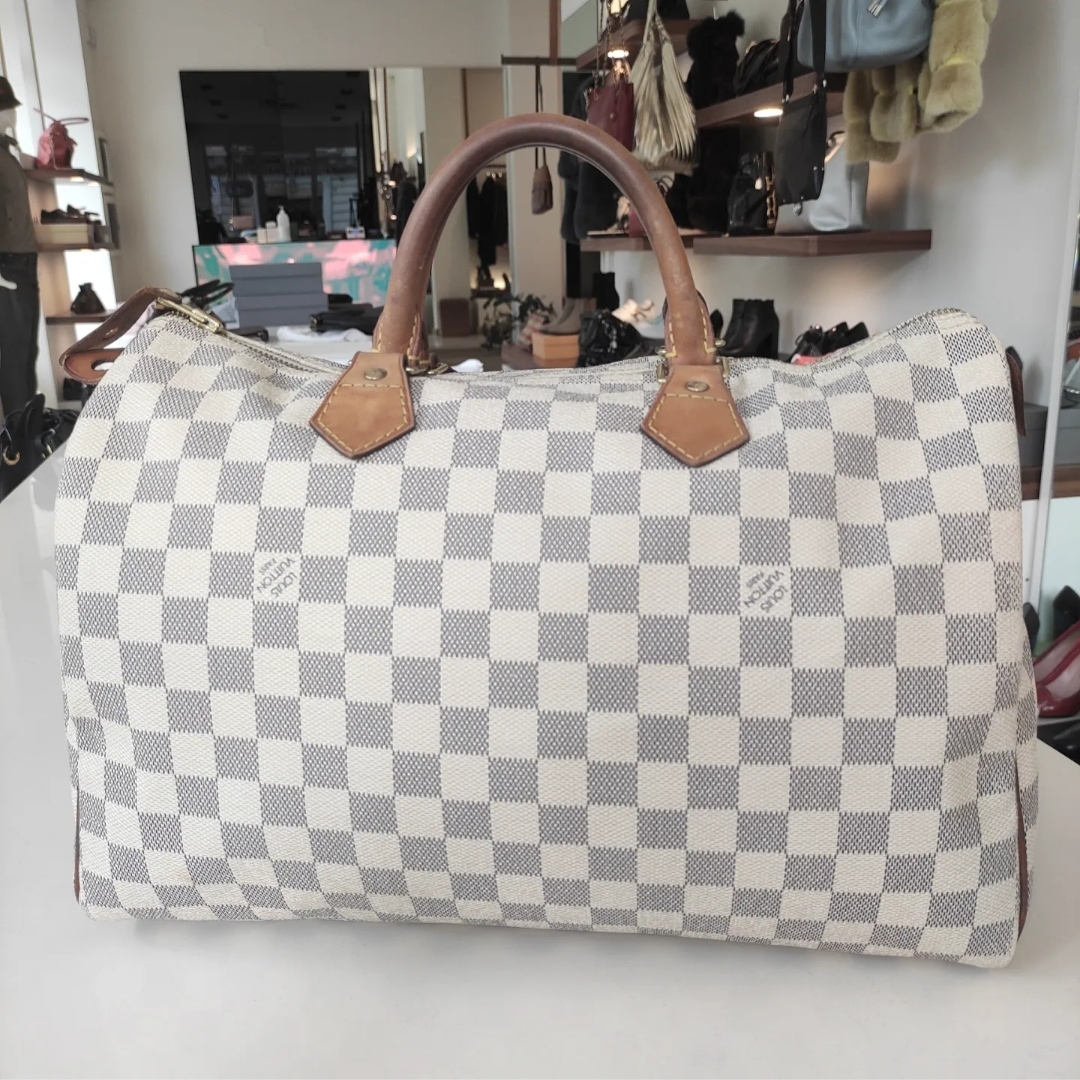 Bolsa Louis Vuitton Speedy 35 Damier Ebene - Inffino