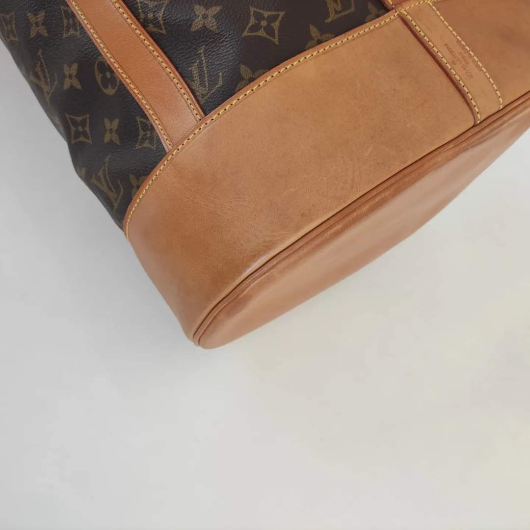 Zaino Louis Vuitton Randonnée in pelle Epi verde