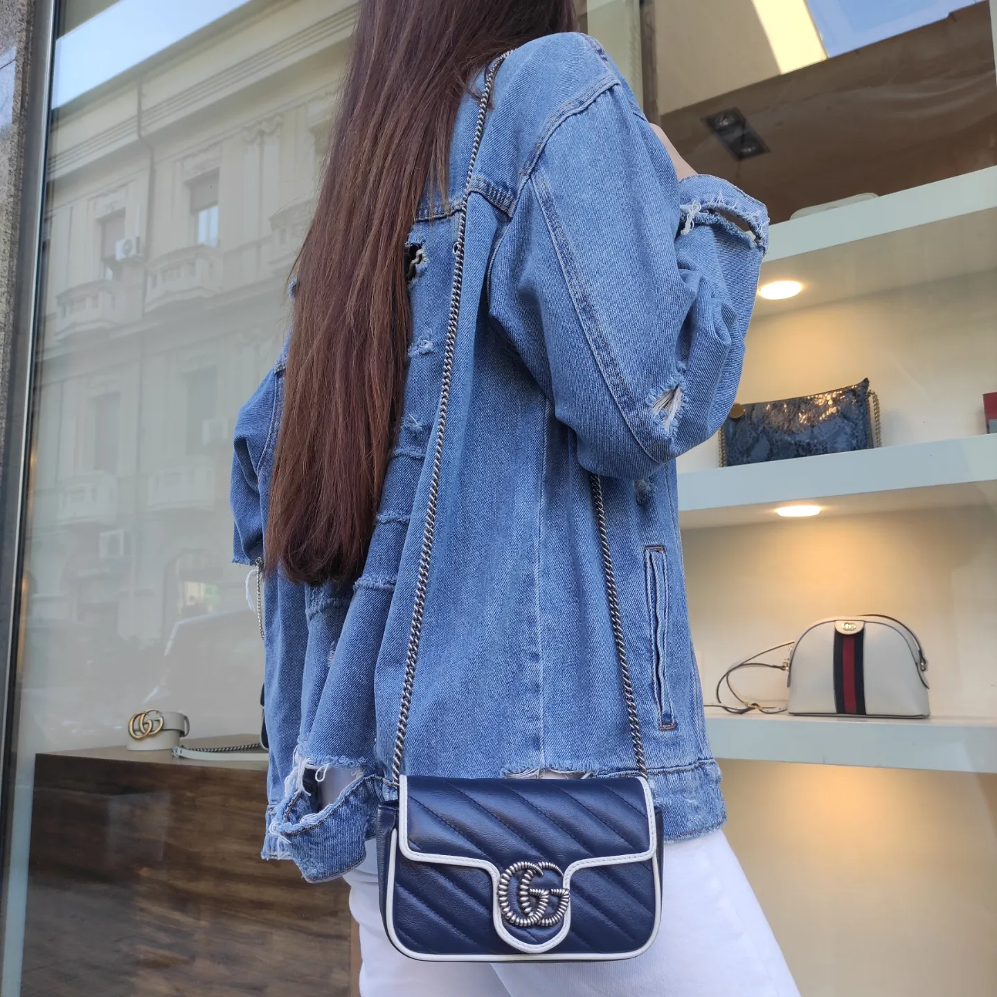 Mini borsa gg marmont shop