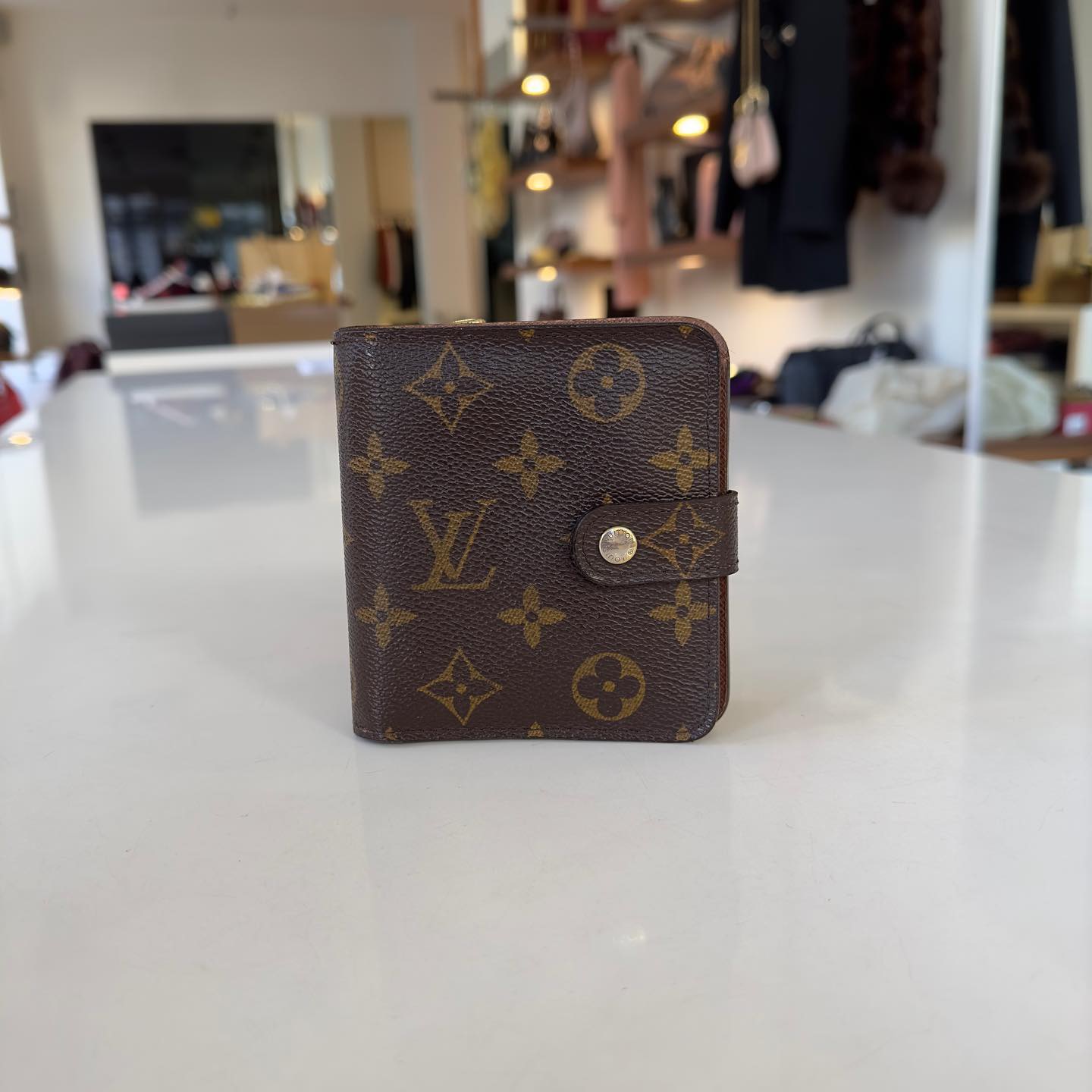 Louis VUITTON anno 2016 Portafoglio 'Josephine' in tela…