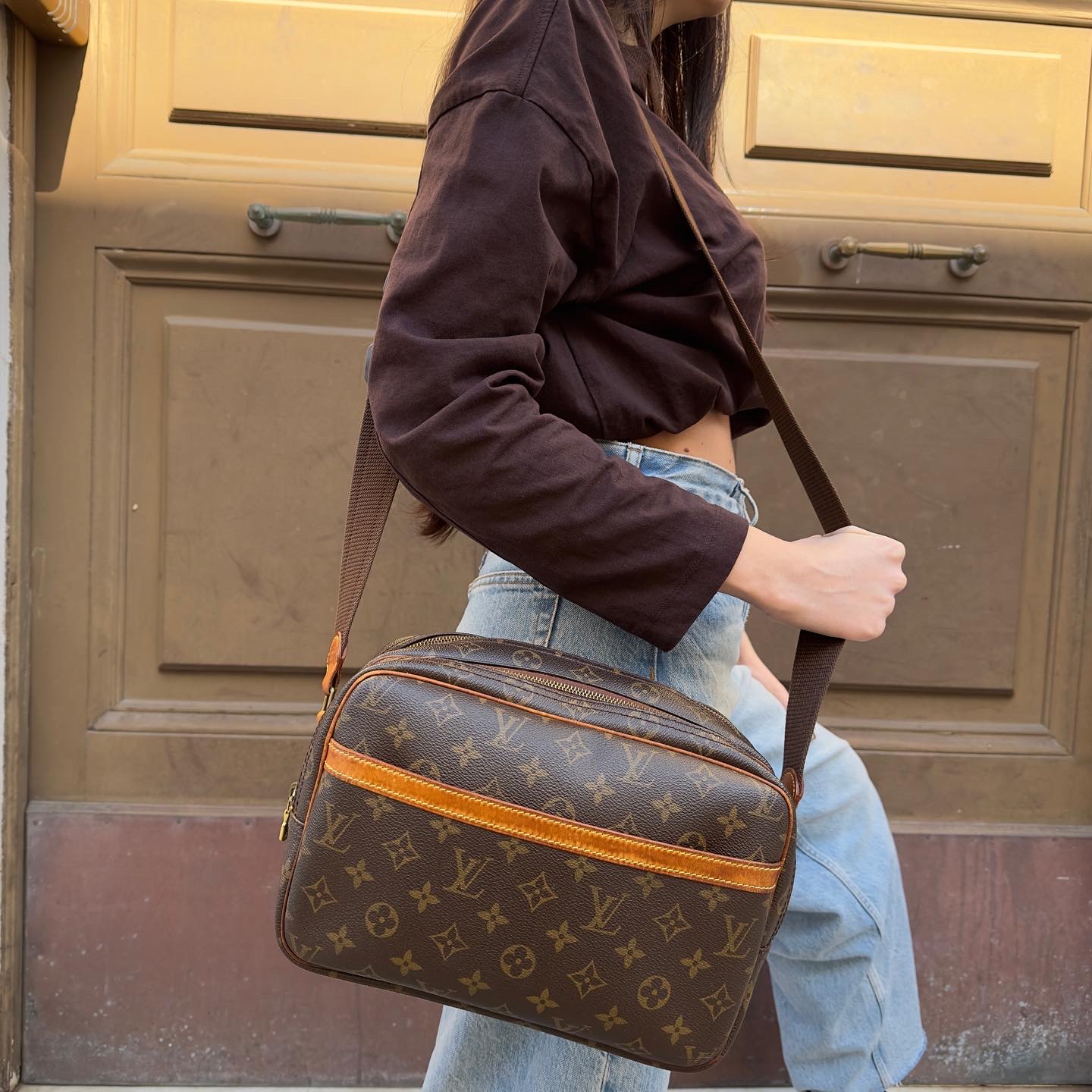 Borsa a tracolla Louis Vuitton Reporter 225127