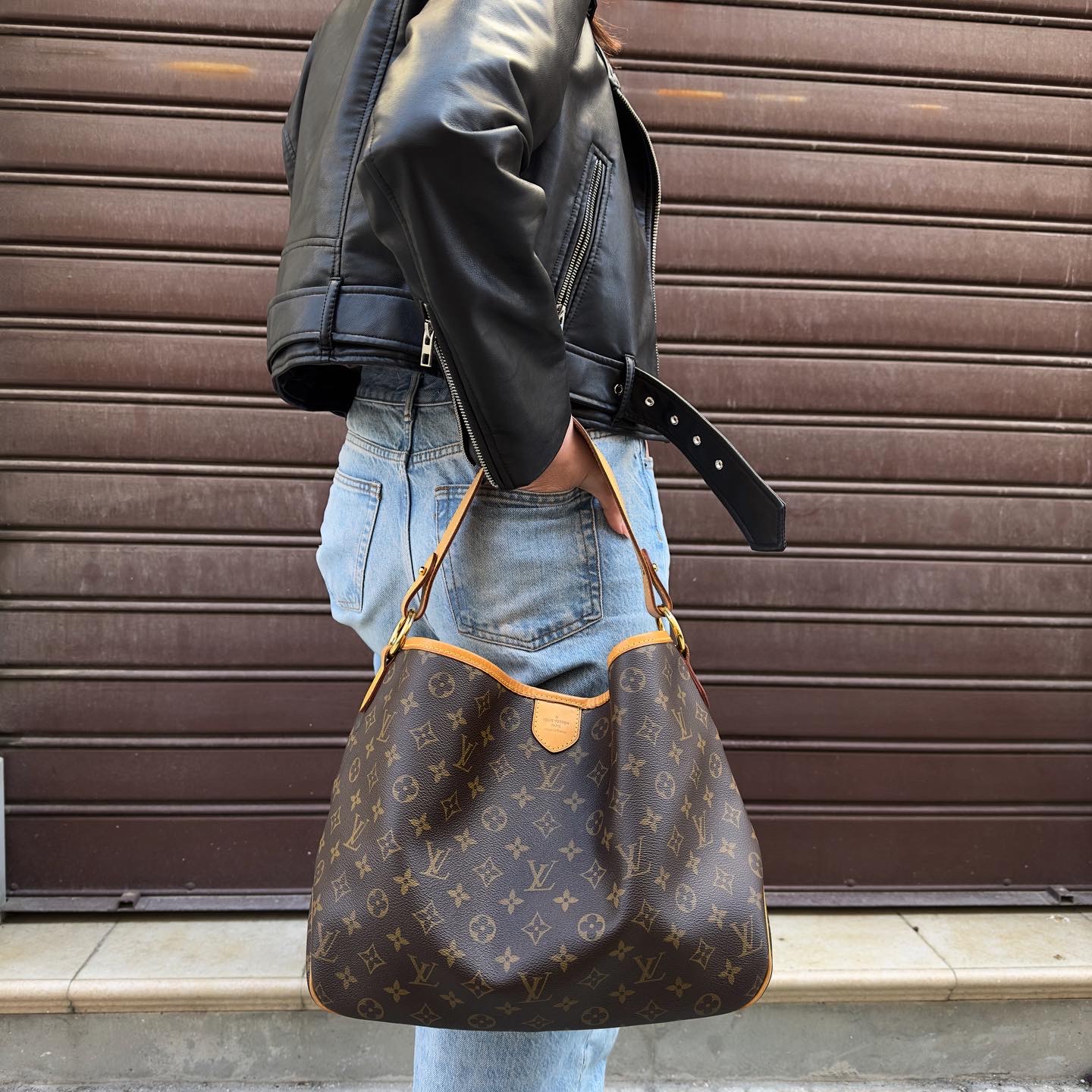 Borsa Louis Vuitton Beverly MM x Murakami in tela monogram