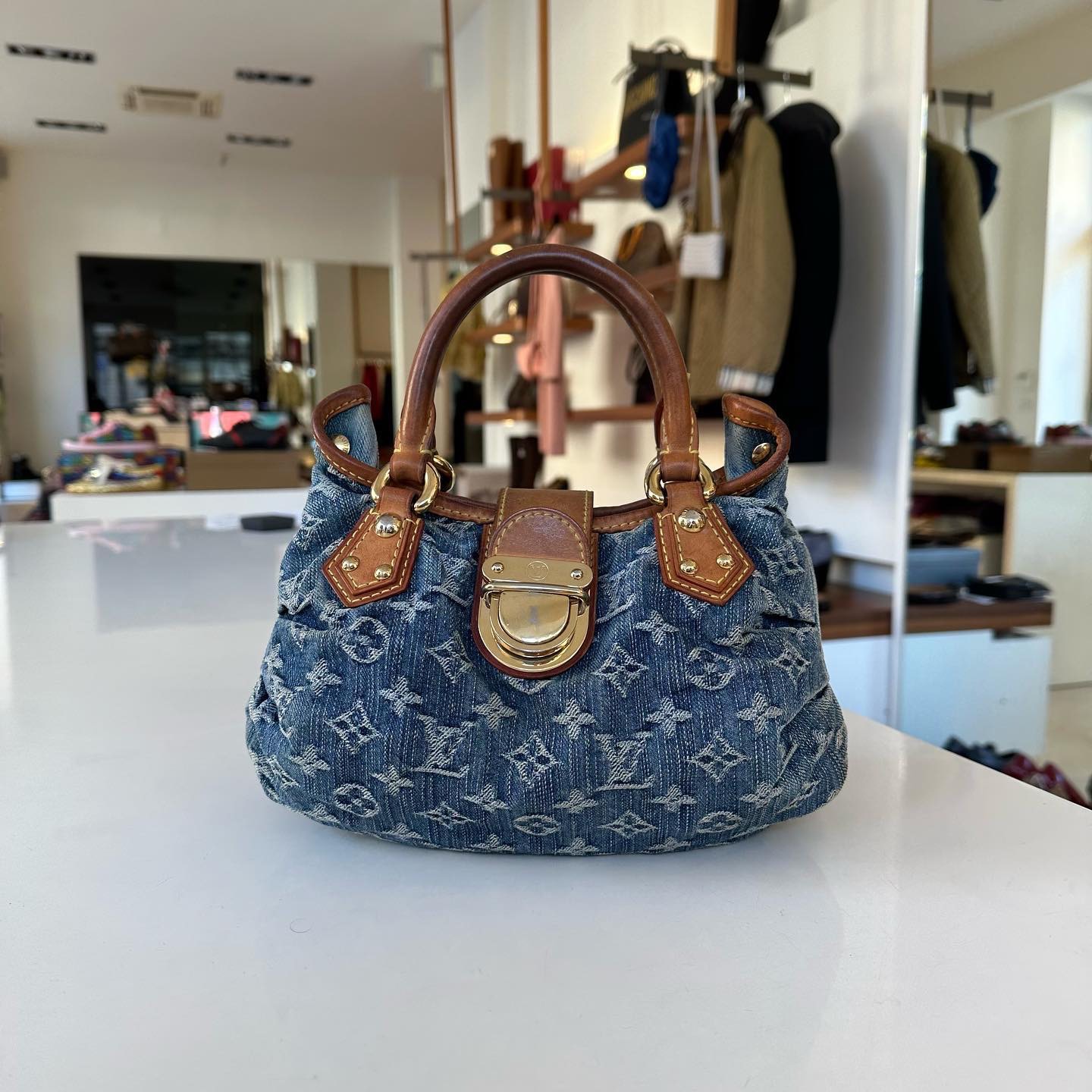 Louis Vuitton zaino Mabillon in pelle epi e finiture in vacchetta